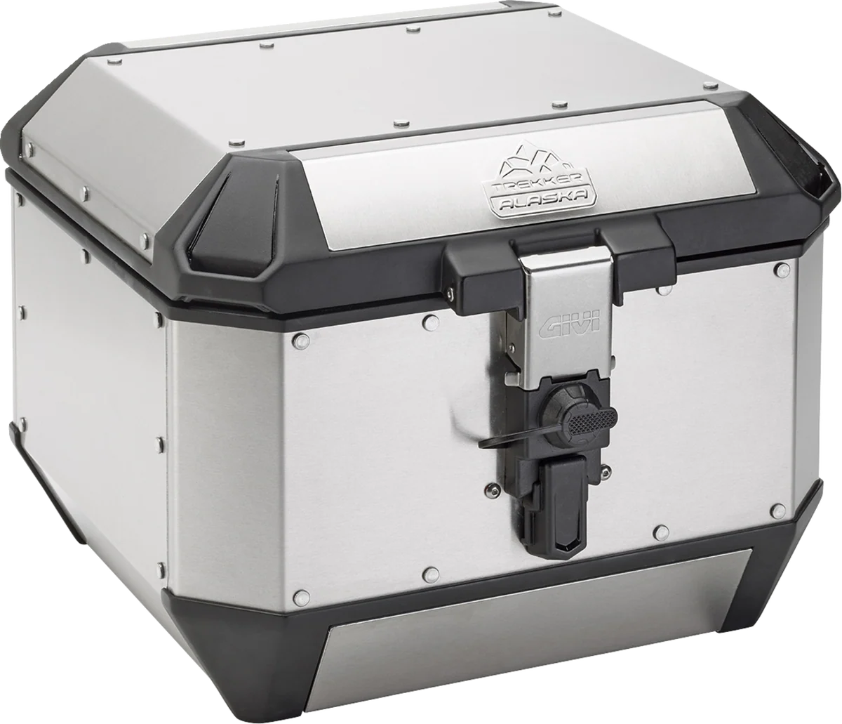 Luxury GIVI Alaska Side Case - 44L - Silver ALA44A Secure
