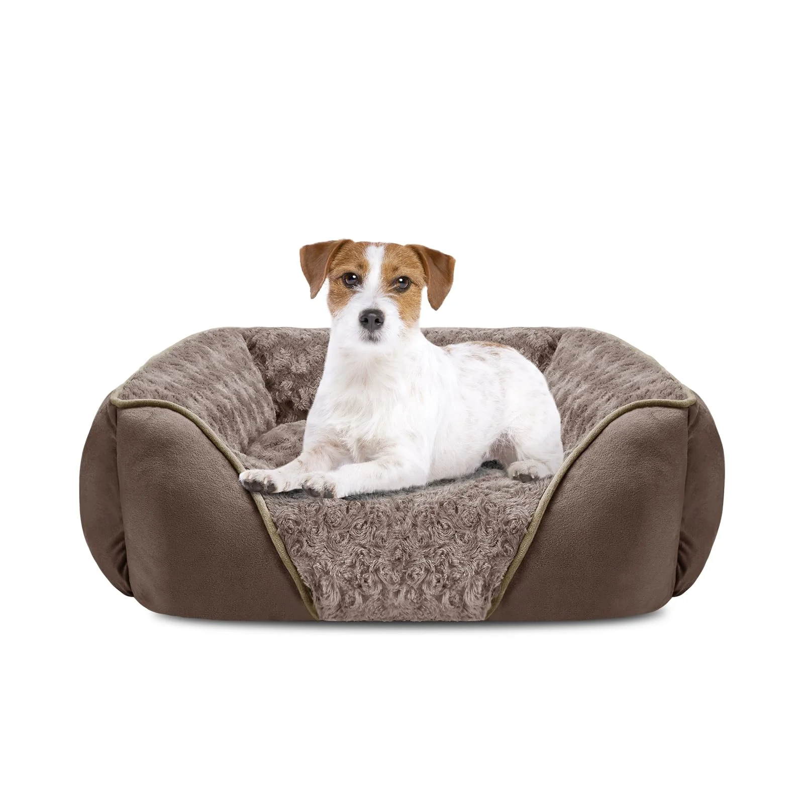 Top-Quality INVENHO Medium Dog Bed – Orthopedic Washable Anti-Slip Certified