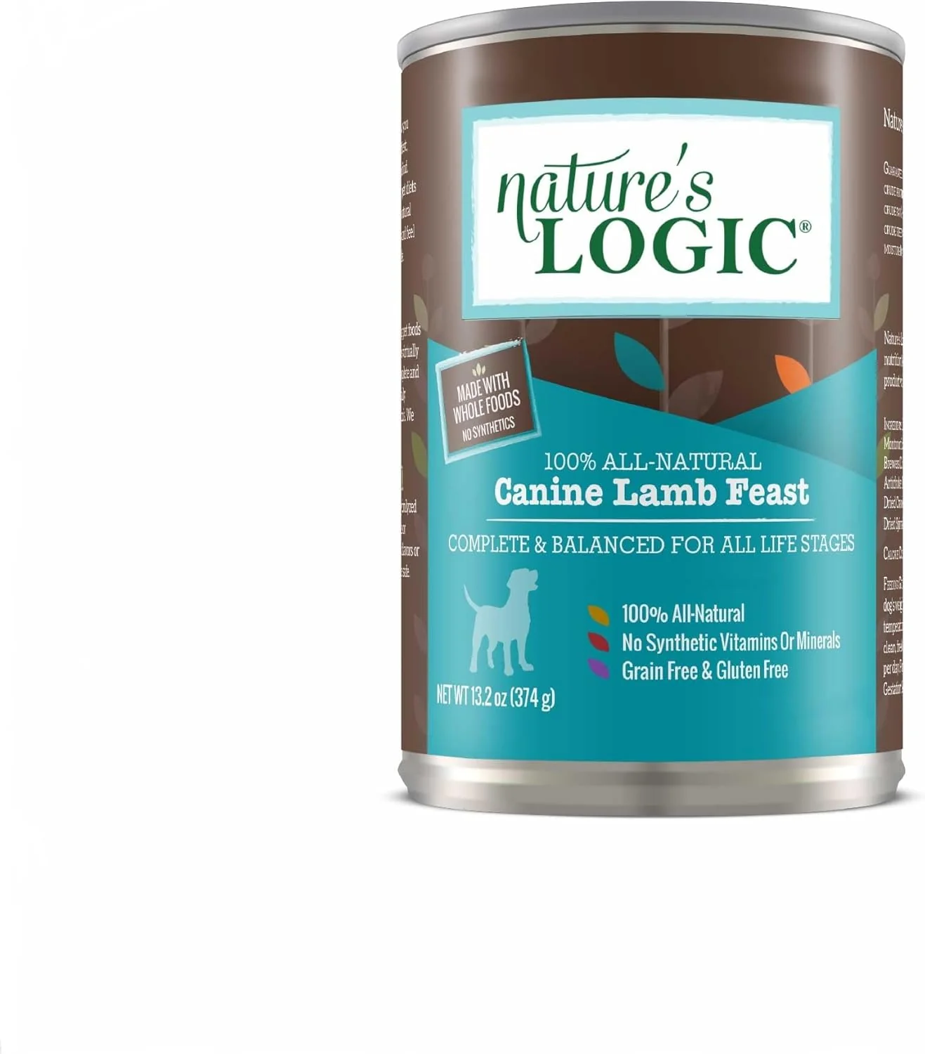 High-End Nature's Logic Grain- Canned Dog Food - 95 Animal Secure