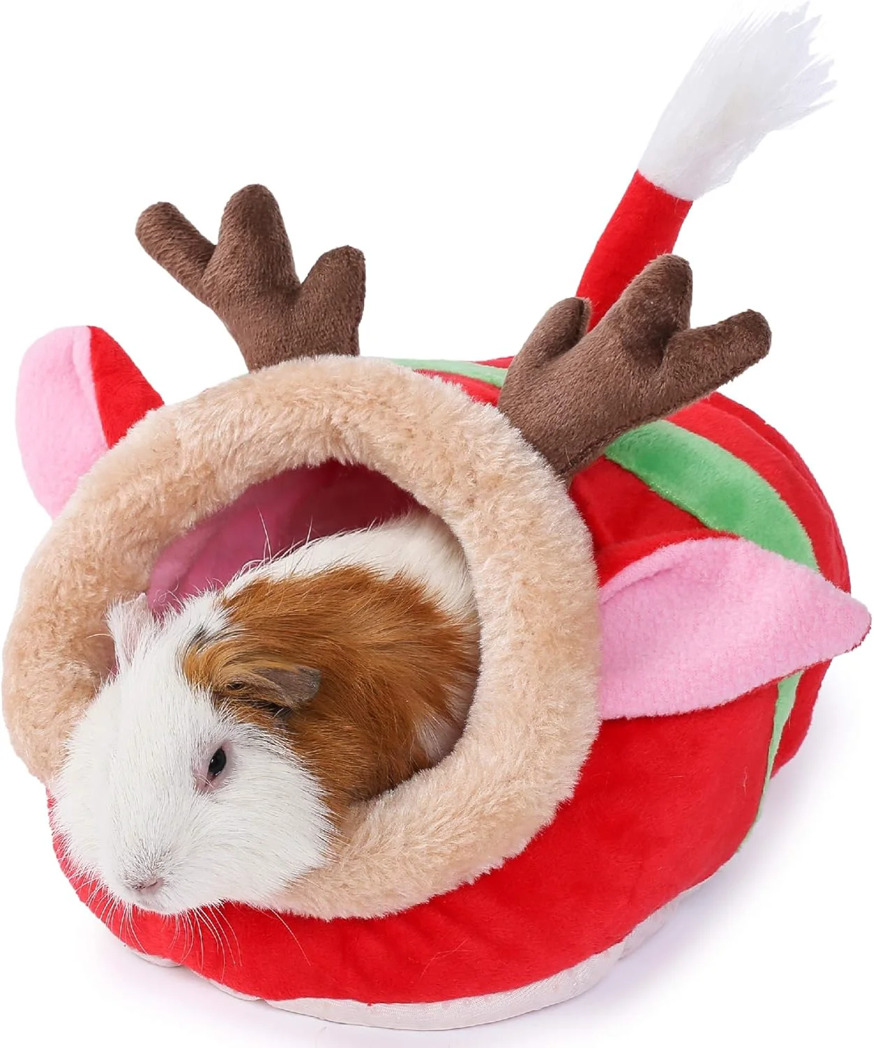 Responsible JanYoo Ferret Bed - House Hide Cage Accessories S Reindeer Verified