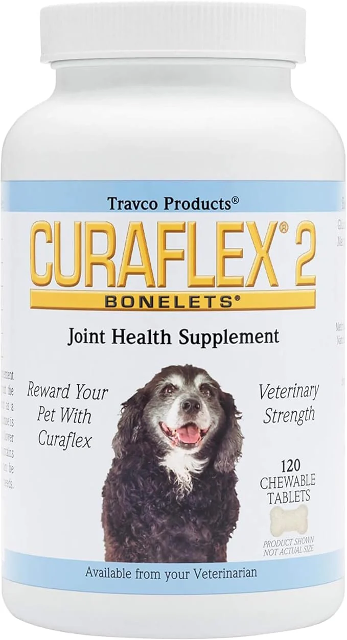 Natural Nutramax Laboratories Curaflex 2 Joint Health Supplement for Dogs 120 Chewable TabletsAbout This Fashionable