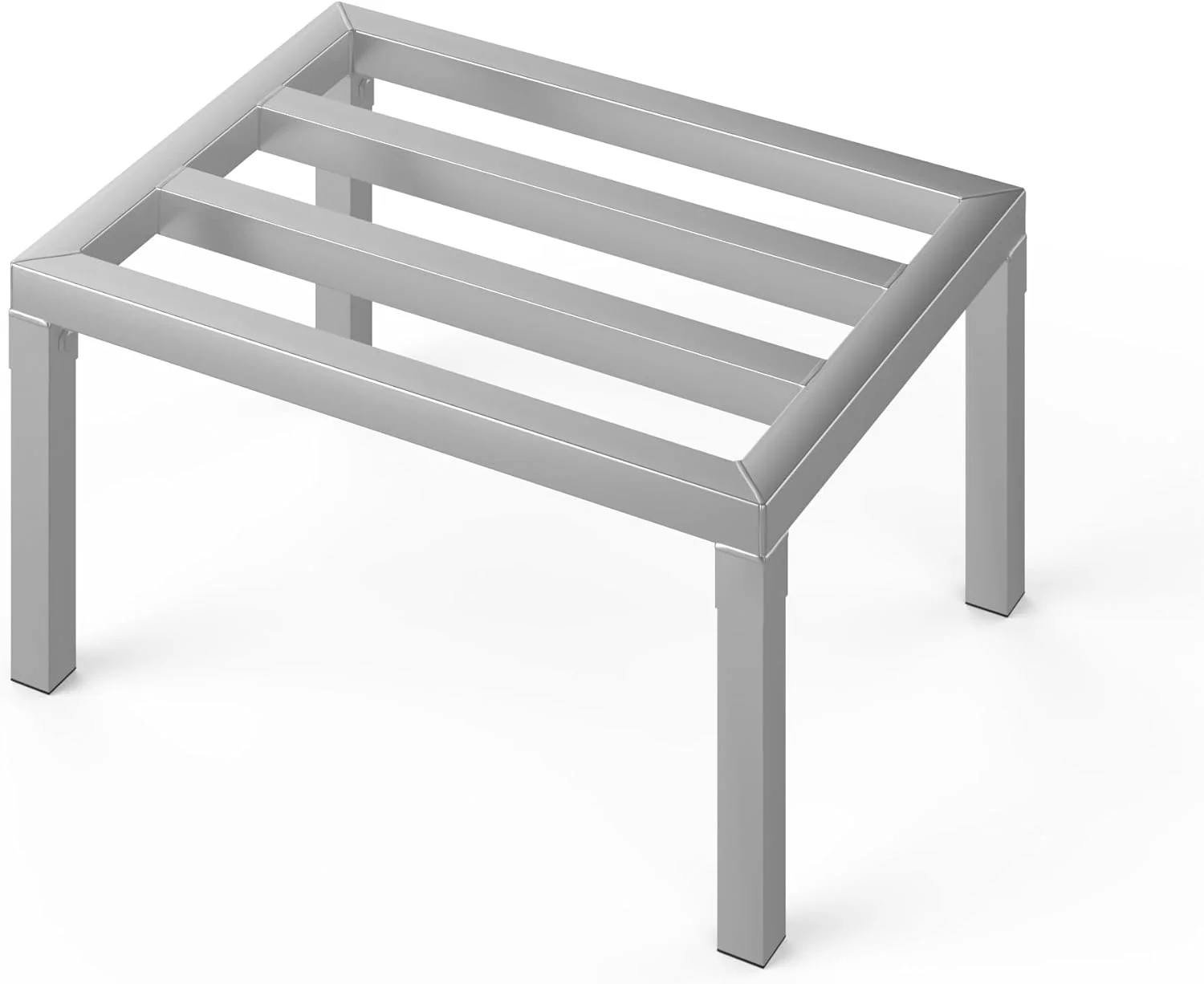 Fashionable 18 in X 24 in. Aquarium Stand Industrial Style Aluminum Fish Tank Base with Open Frame Design Contemporary