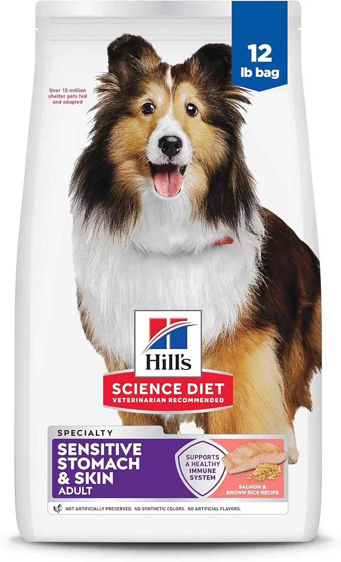 Convenient Hill's Science Diet Adult Sensitive Stomach Sensitive Skin Dry Dog Food Salmon 12 lb. BagAbout This Elegant