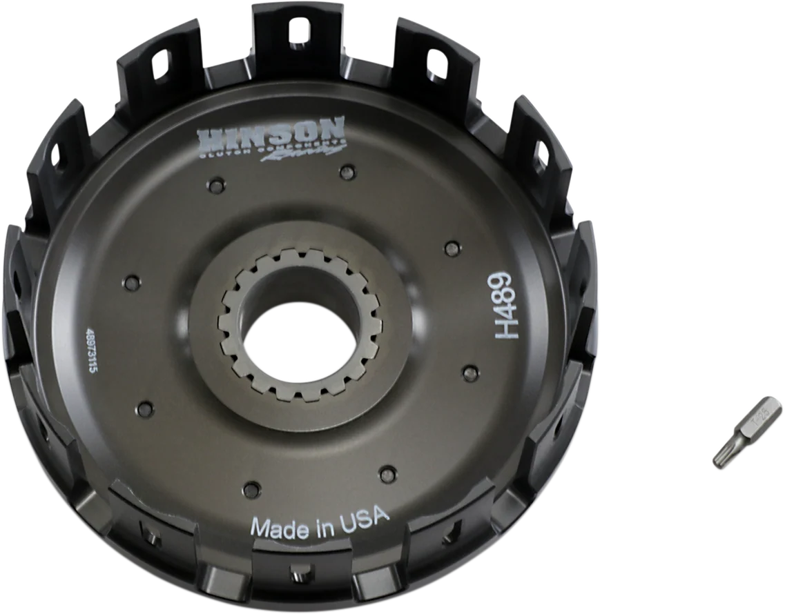 Green HINSON RACING Clutch Basket H489 Responsible