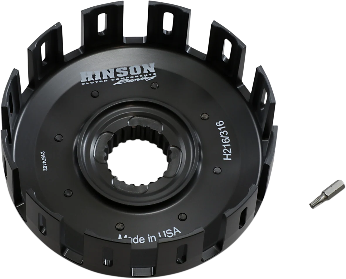 Dependable HINSON RACING Clutch Basket H316 Consistent