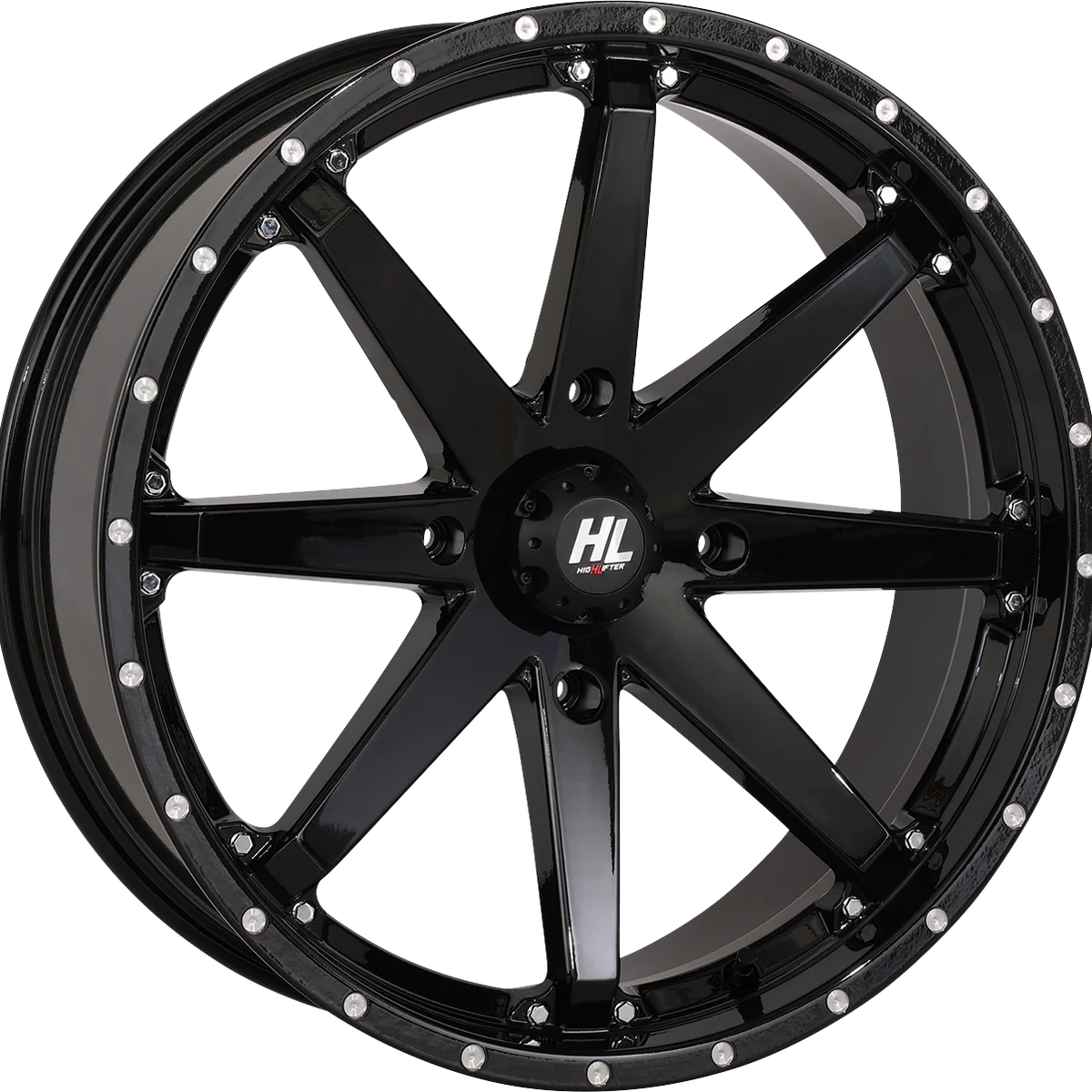 High-Performance HIGH LIFTER Wheel - HL10 - Front Rear - Gloss Black - 20x7 - 4 156 - 4 3 10 mm 20HL10-1256 Optimized
