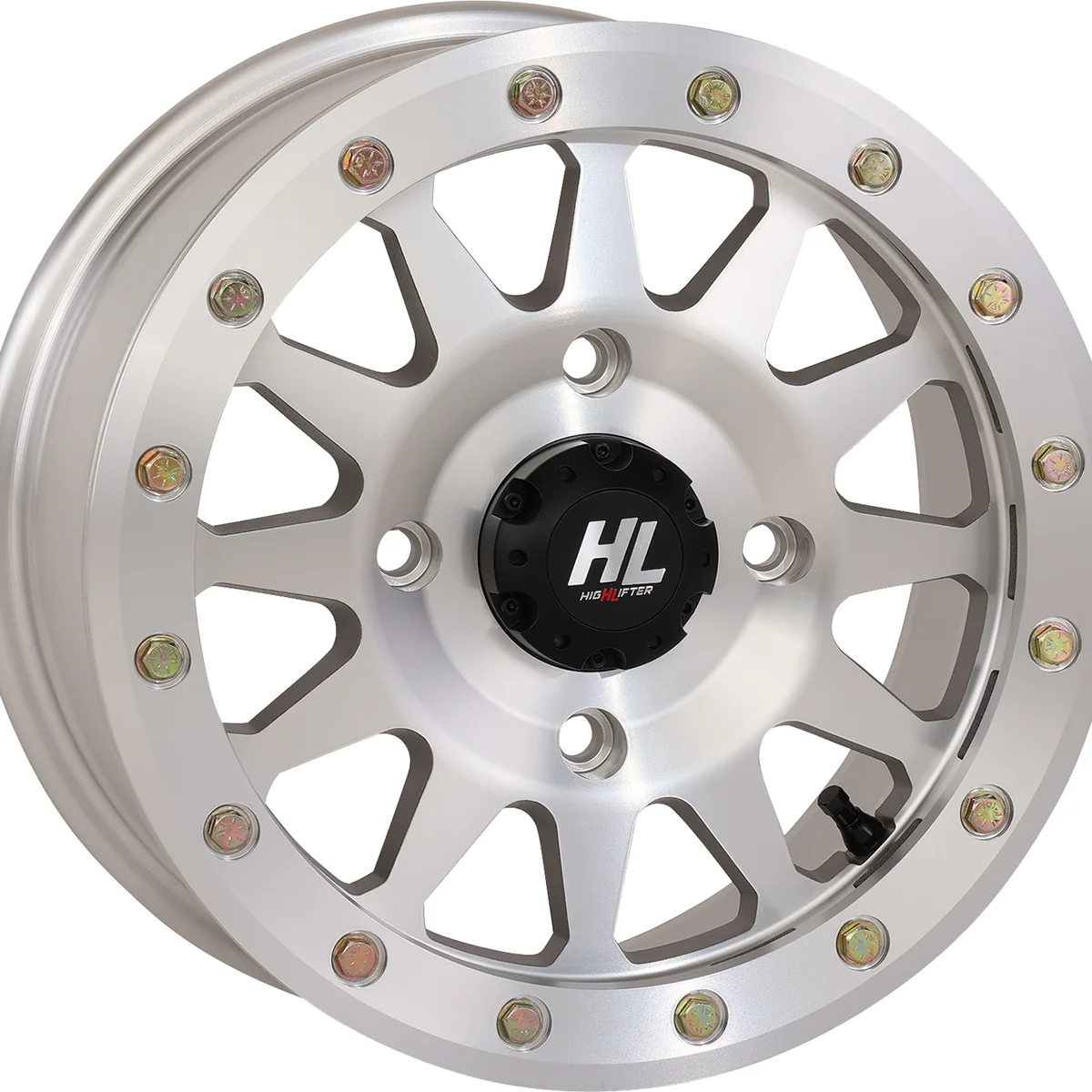 Organic HIGH LIFTER Wheel - HLA1 Beadlock - Front Rear - Matte Black - 14x7 - 4 156 - 5 2 40 mm 14HLA1-1456 Advanced