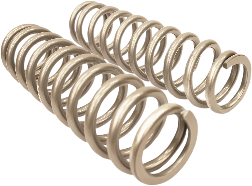 Solid HIGH LIFTER Rear Shock Springs - Silver 79-13785 Sophisticated