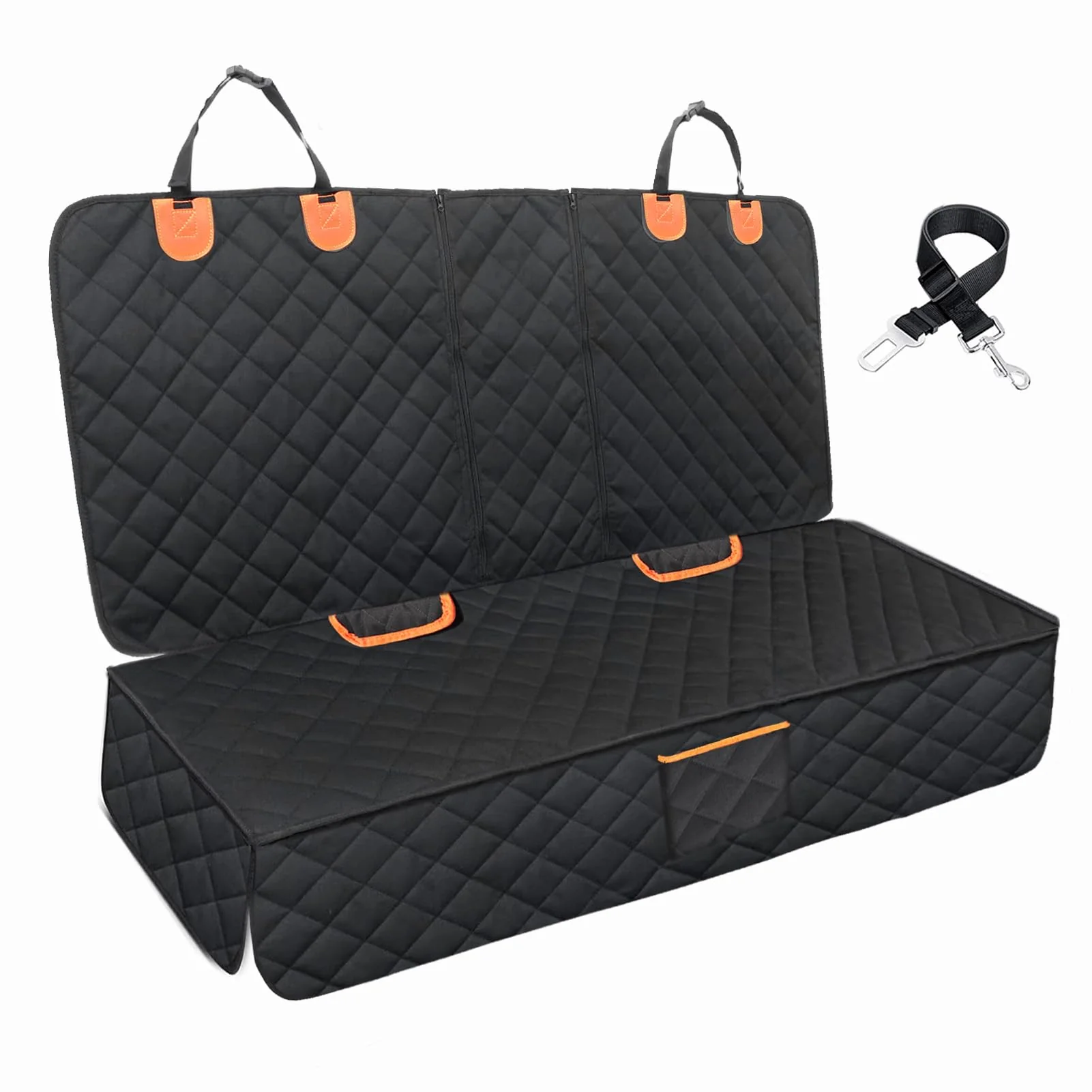 Luxury EasyHaWei Dog Car Seat Cover – Waterproof Back Seat Protector with Armrest Openings Standard XL World-Class