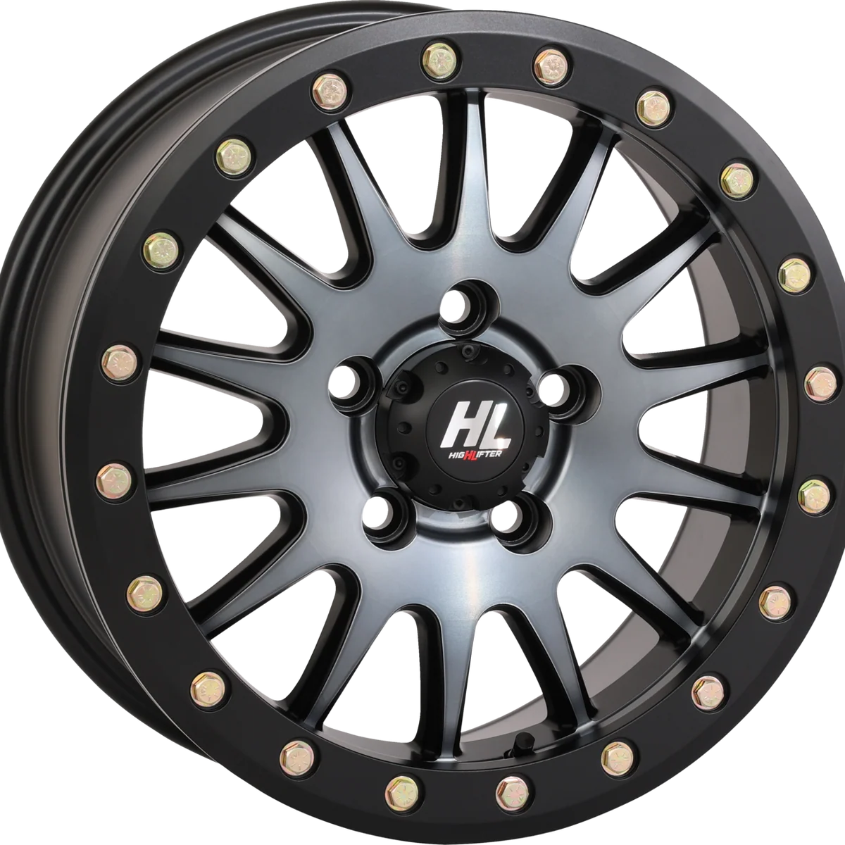 Premium HIGH LIFTER Wheel - HL24 - Front Rear - 15x7 - 6 5.5 - 5 2 38 mm 15HL24-1665 Contemporary