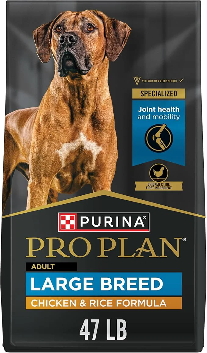 Fashionable Purina Pro Plan High Protein Digestive Health Large Breed Dog Food Dry Chicken and Rice Formula - 47 lb. BagAbout This Carefully Designed