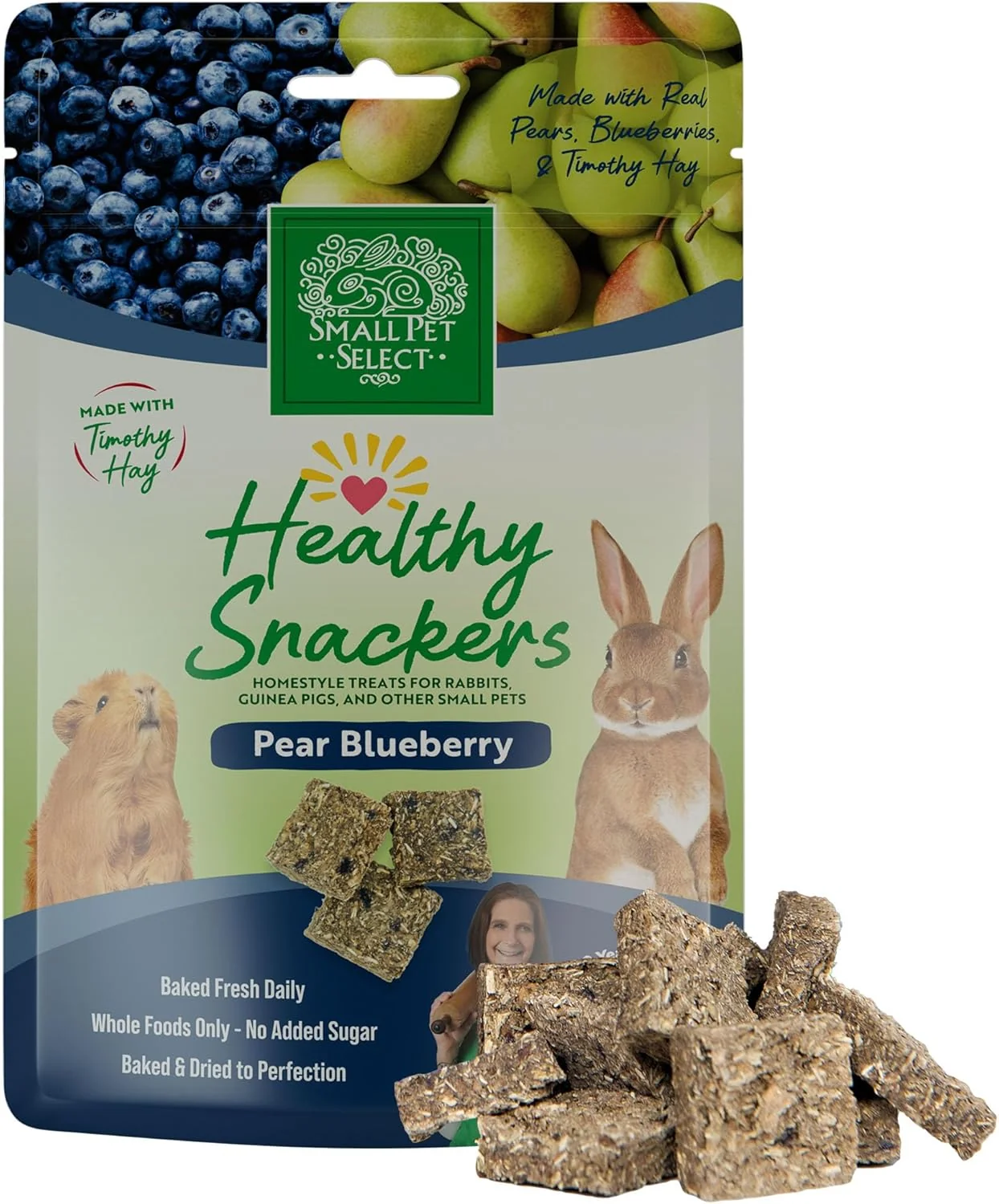 Functional Small Pet Select - Healthy Snackers - Pear Blueberry Fine