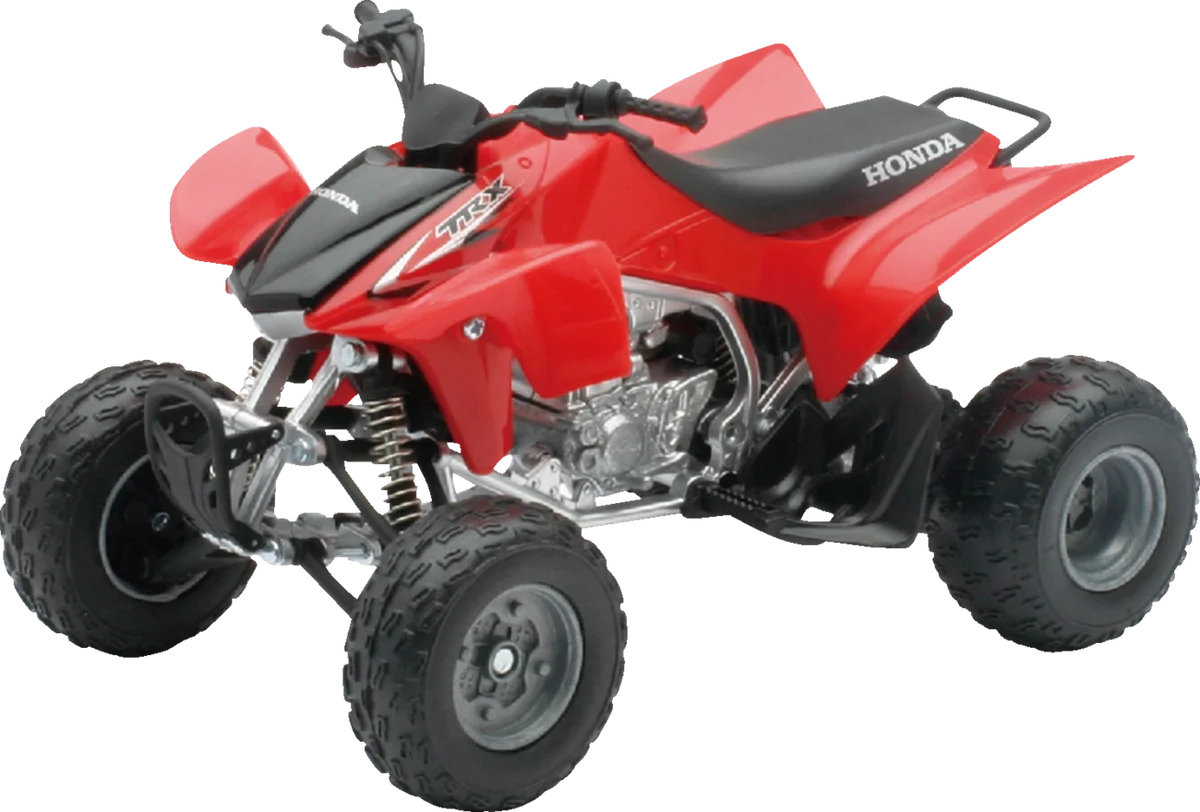 Optimized New Ray Toys Honda TRX 450R ATV - 1 12 Scale - Red Black 57093A Excellent