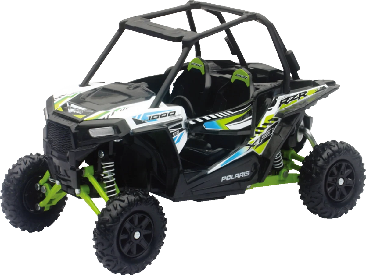 Safe New Ray Toys Polaris RZR XP 1000 - 1 18 Scale - White Lightning 57593C Unique