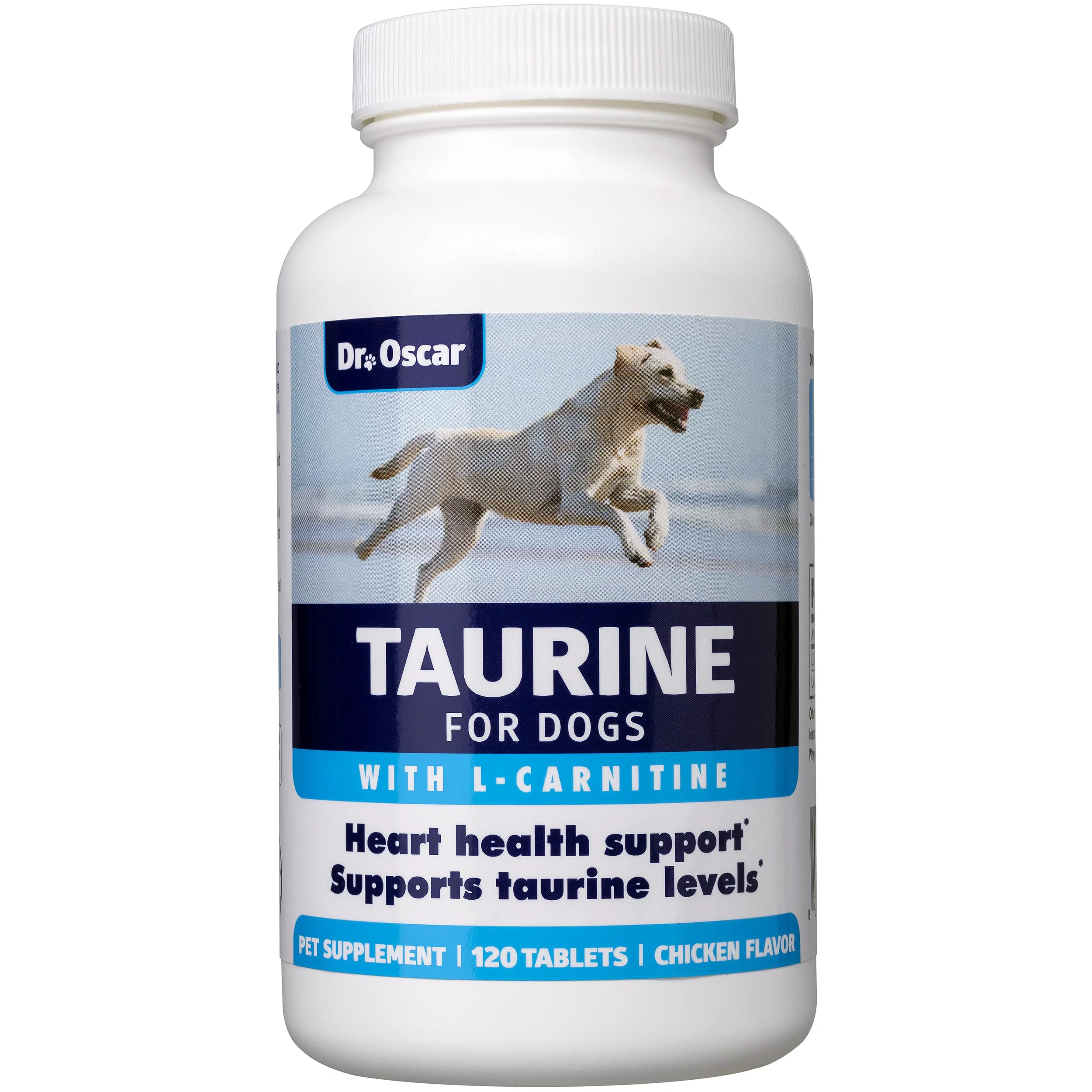 Responsible Dr. Oscar Taurine for Dogs — 500 mg per 25 lbs 120 ct Refined