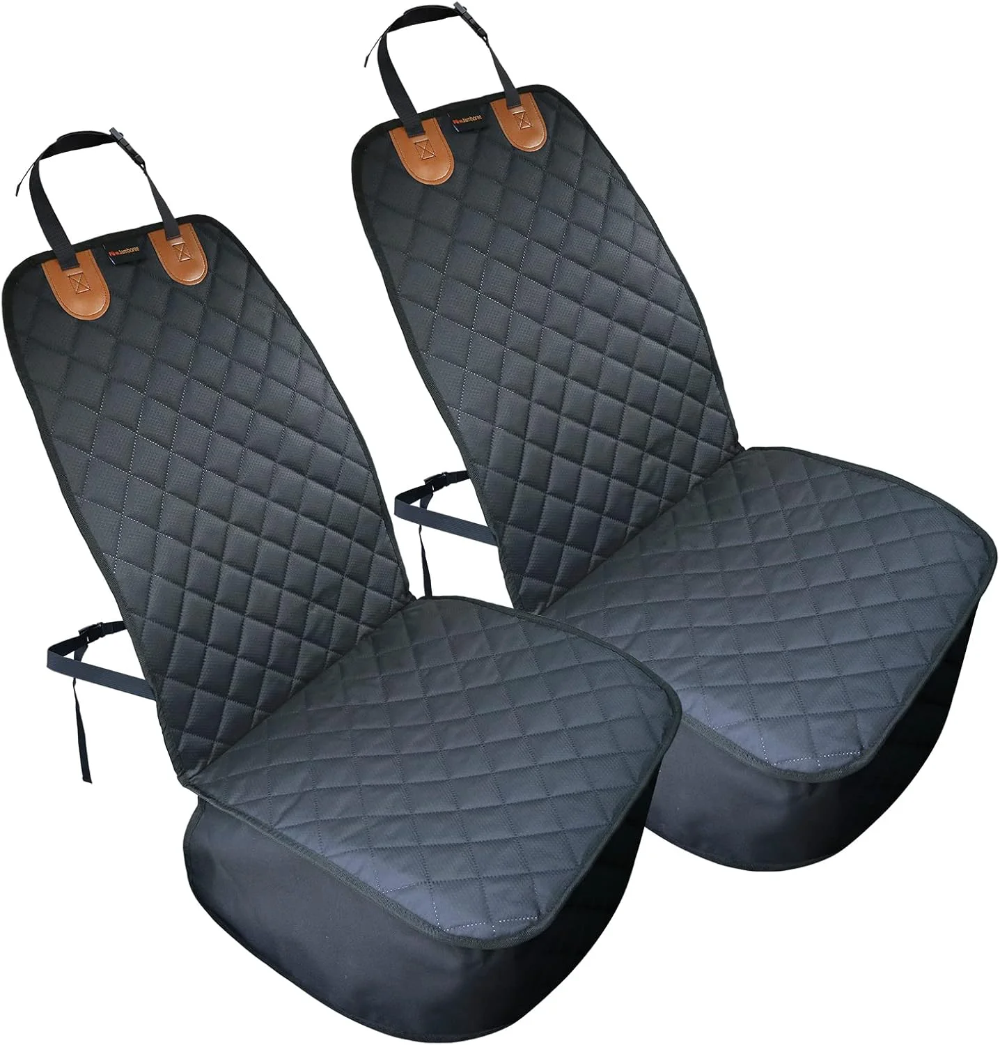 Organic Paw Jamboree 2PCS Dog Car Front Seat Covers Scratch-Proof Pet Car Seat Cover Non-Slip Car Seat Protector for Dogs Bucket Seat Cover for Trucks Cars SU Flexible