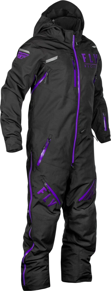 Official Fly Racing - Cobalt Shell Monosuit Black Purple Xl Stylish