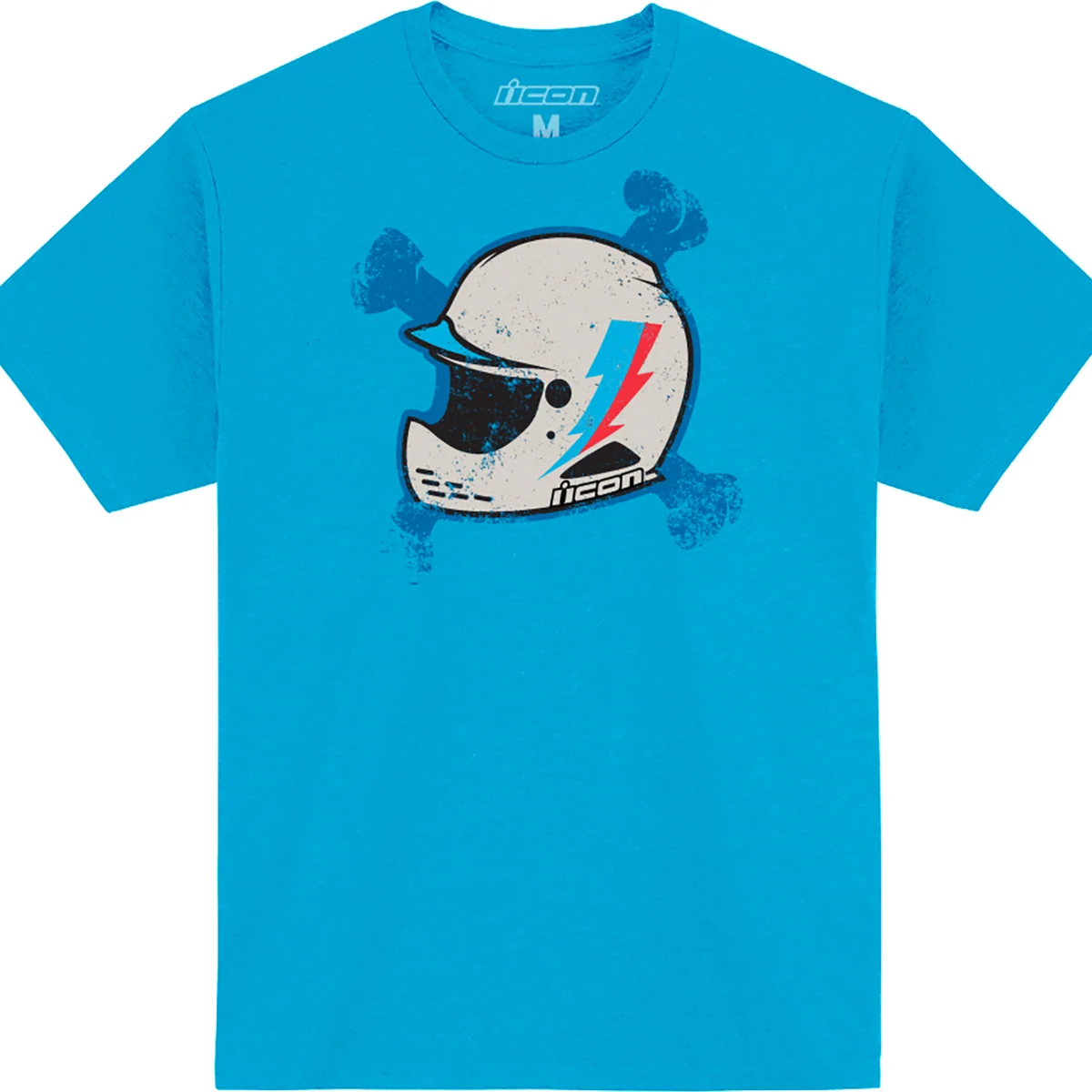 Solid ICON Domain Bonez™ T-Shirt - Turquoise - Medium 3030-24356 Specialty