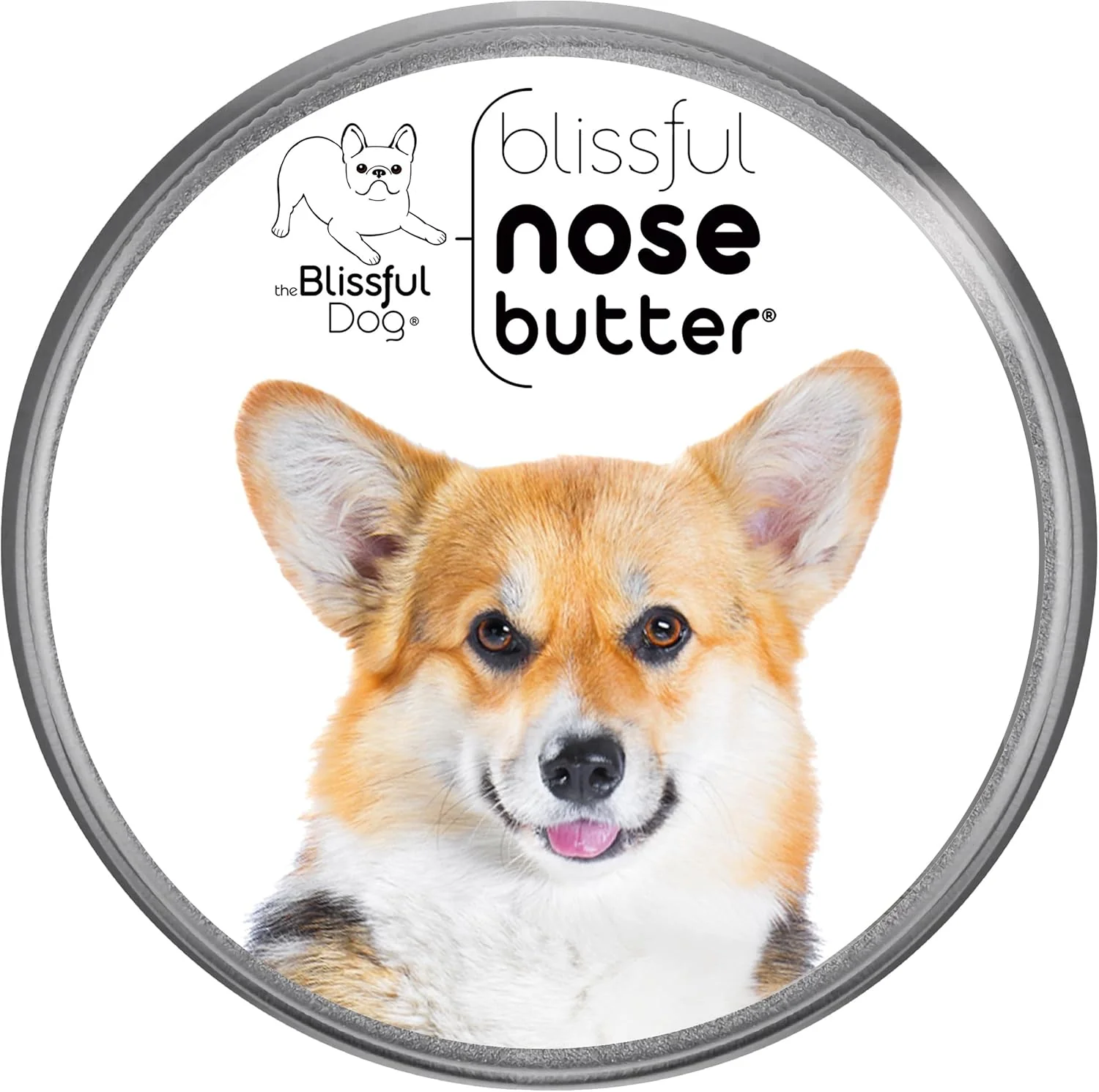 Enhanced The Blissful Dog Corgi Unscented Nose Butter 1-Ounce Lightweight