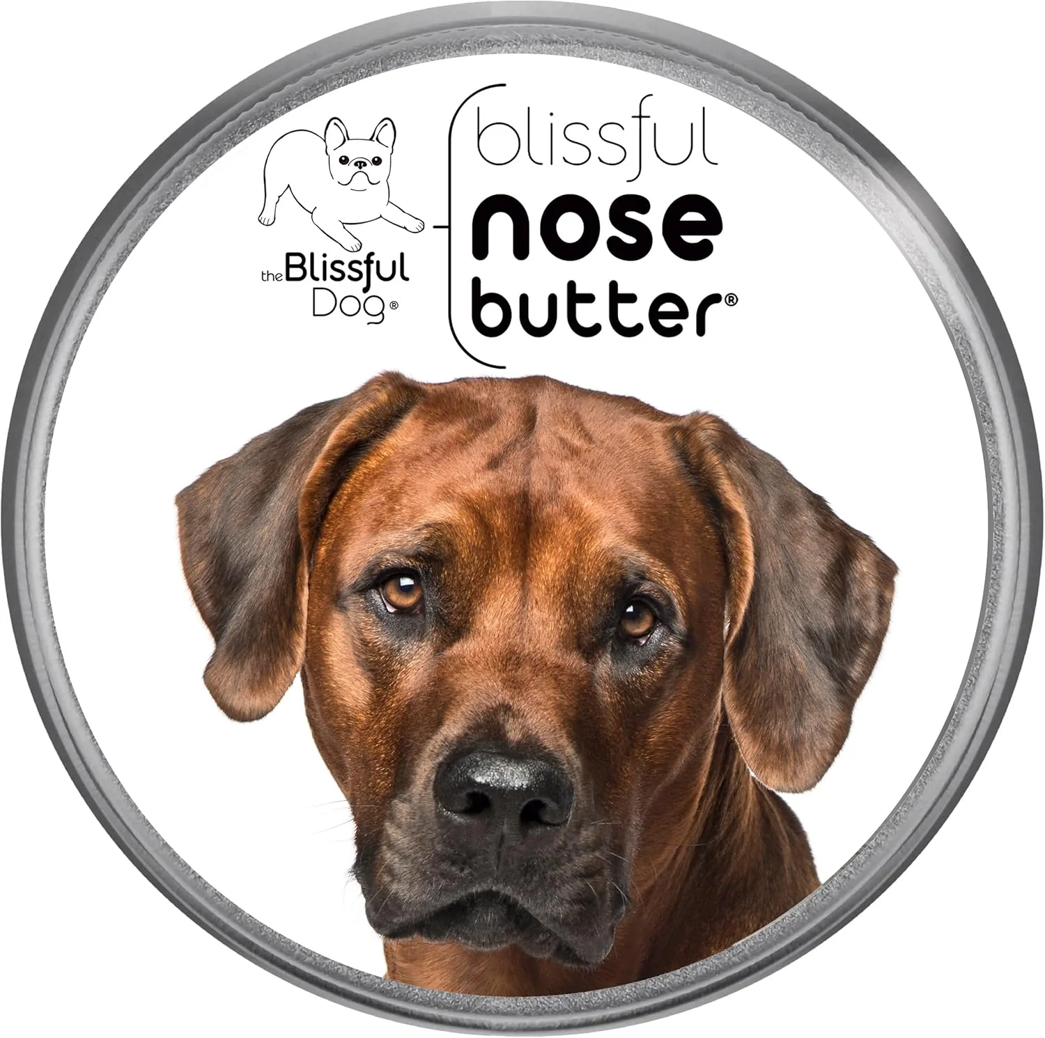 Eco-Friendly The Blissful Dog Rhodesian Ridgeback Unscented Nose Butter - Dog Nose Butter 1 Ounce User-Friendly