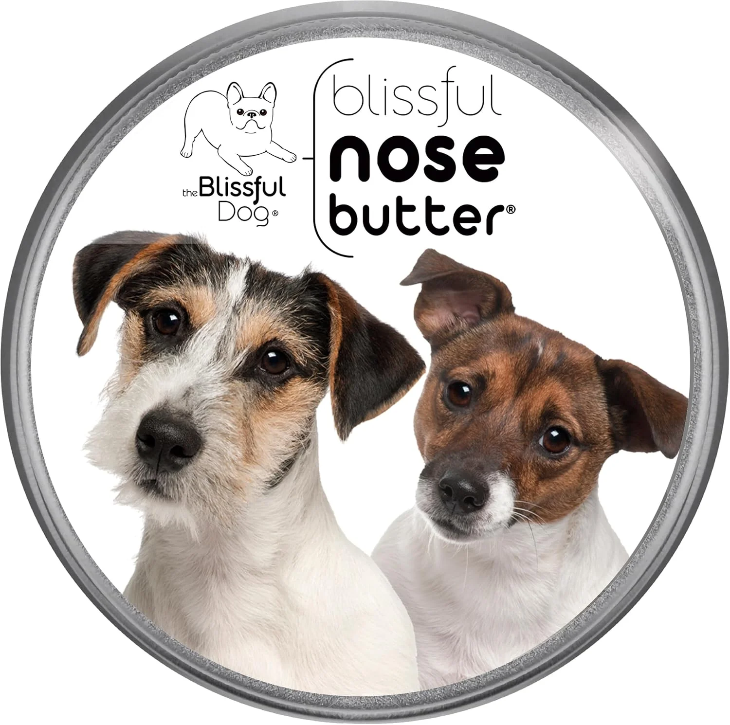 Long-Lasting The Blissful Dog Jack Russell Terrier Unscented Nose Butter - Dog Nose Butter 4 Ounce Convenient