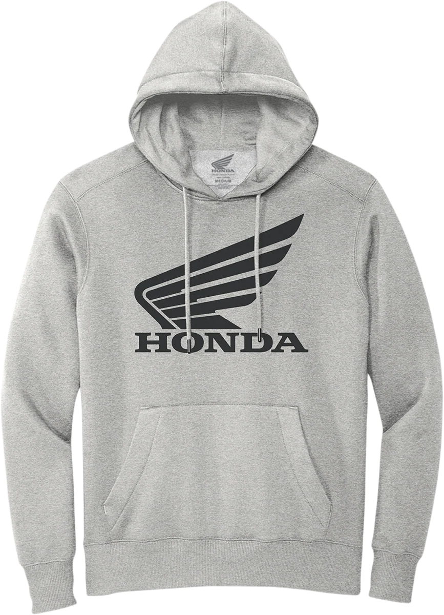 Easy-to-Use HONDA APPAREL Honda Wing Hoodie - Gray Black - XL NP21S-S3028-XL Certified