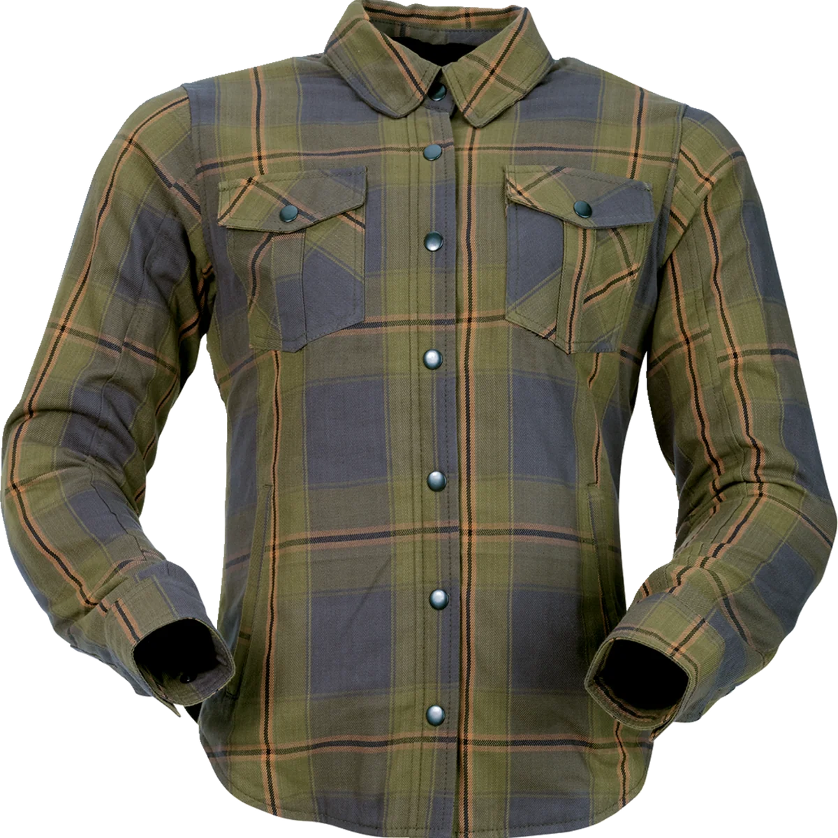 Environmentally Friendly Z1R Women's Flannel Shirt - Olive - Small 3041-0685 Consistent
