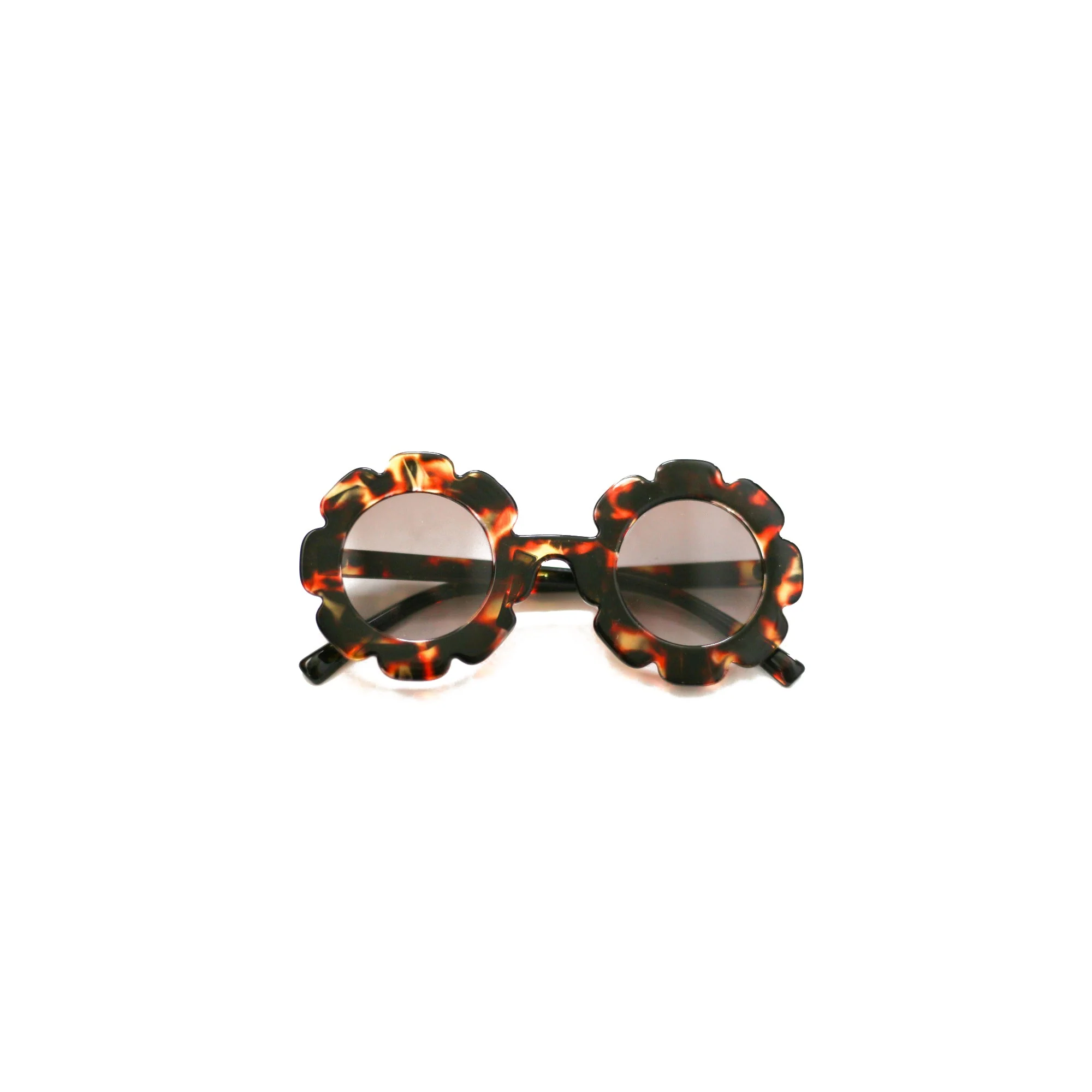 Powerful Brown Flower Sunnies Natural