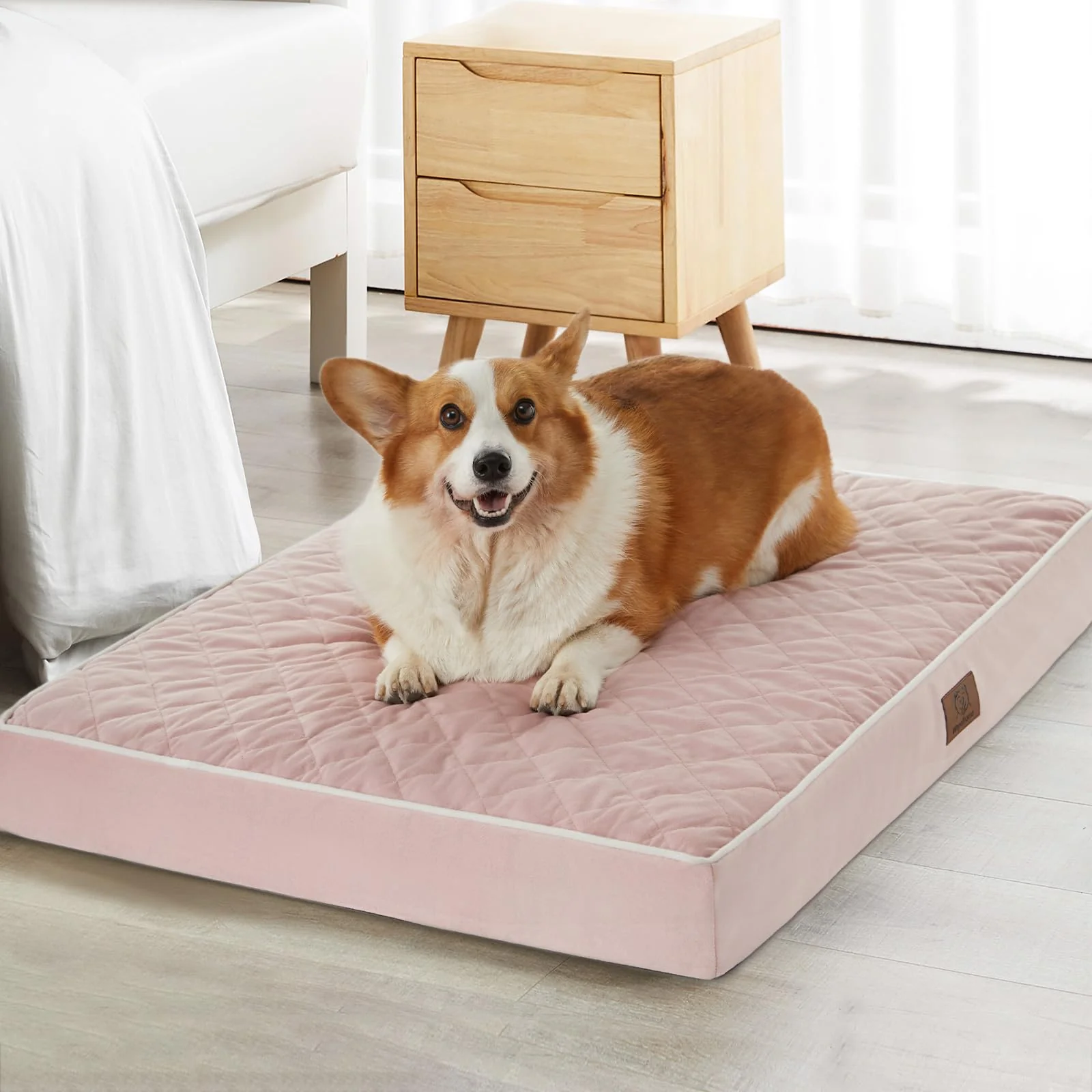 Functional WNPETHOME Orthopedic Crate Bed - Waterproof Washable Cover 35x22 in Superior
