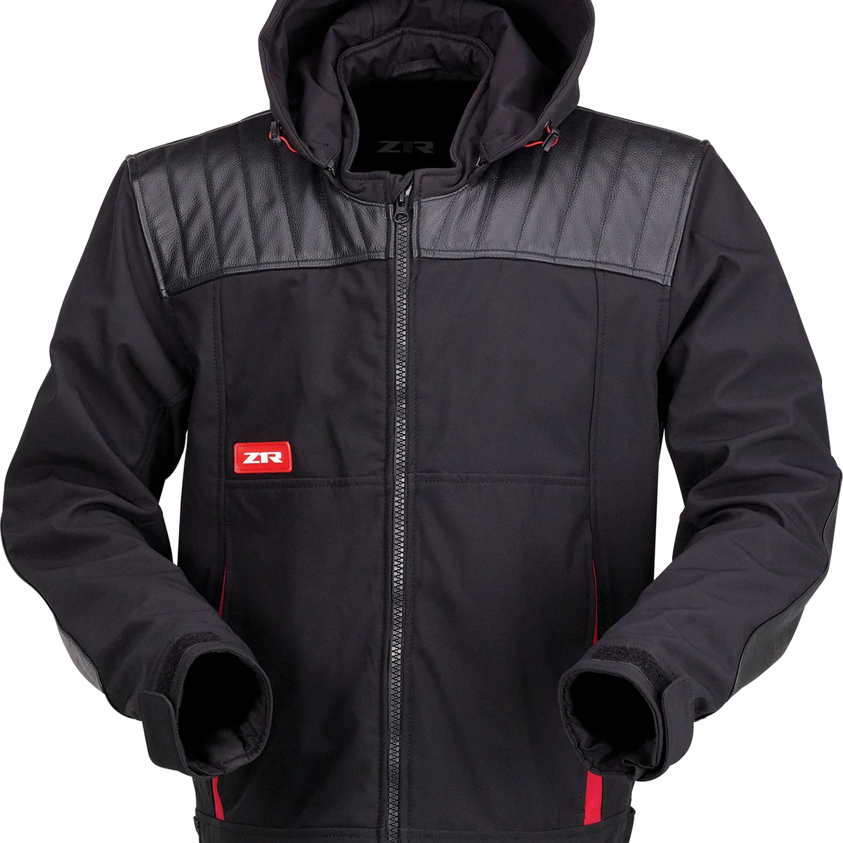 Premium Z1R Armored Jacket - Black Red - Large 2820-6211 Versatile
