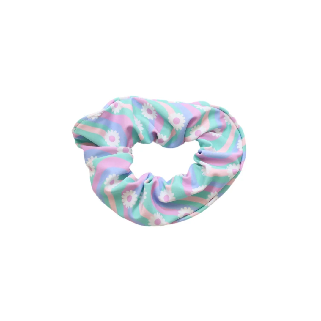 Clean Pastel Daisy Scrunchie Proven