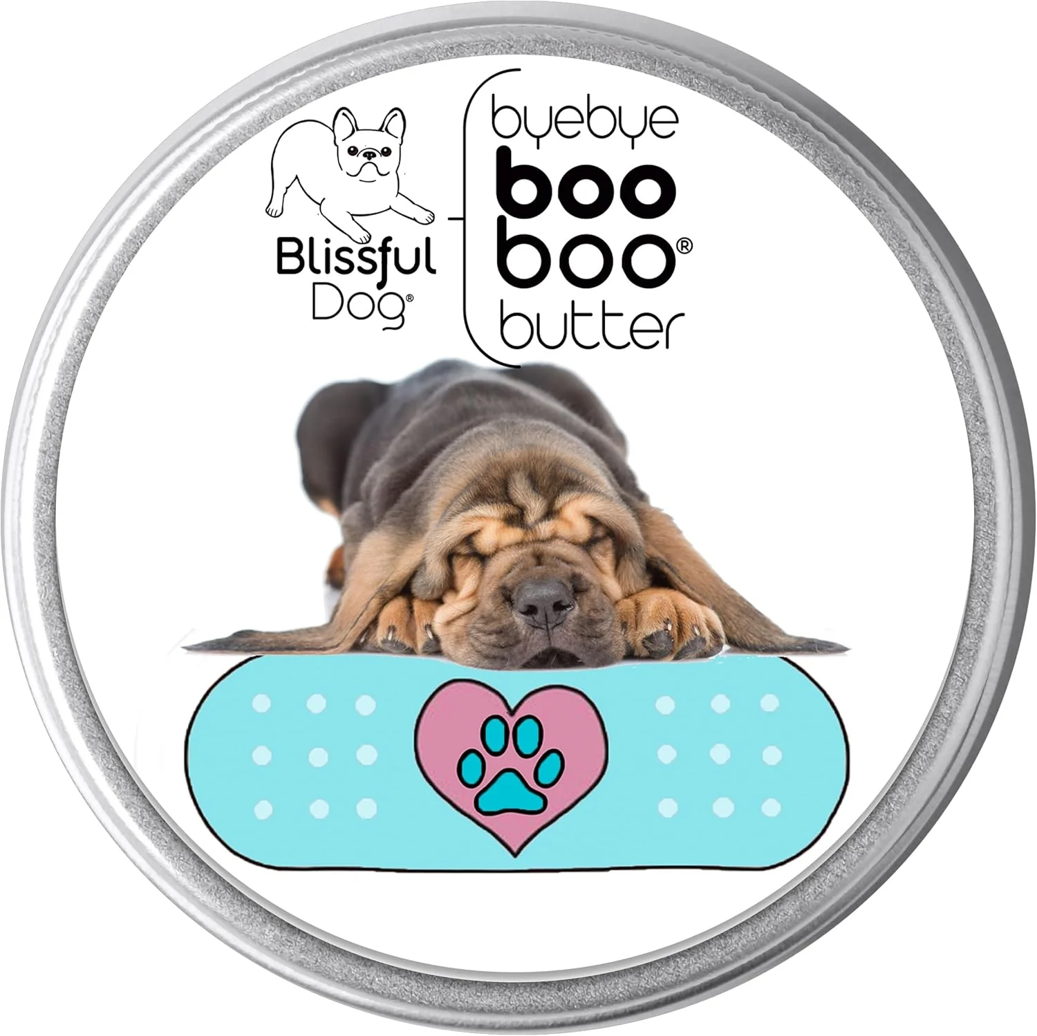 Natural The Blissful Dog Bloodhound Boo Boo Butter 16oz Convenient
