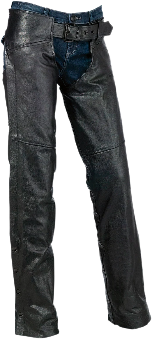 Certified Z1R Women's Sabot Chaps - Black - 2XL 2815-0100 Clean