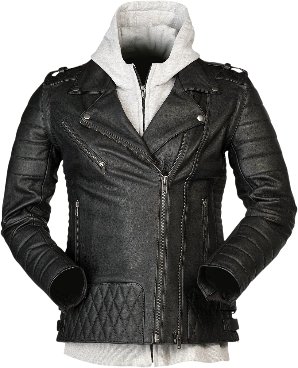Refined Z1R Women's Ordinance 3-In-1 Jacket - Black - 3W 2813-1008 Functional