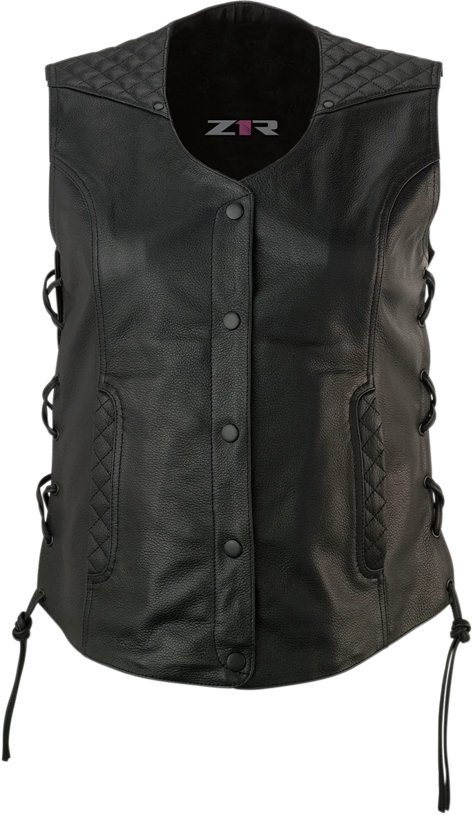 Prestigious Z1R Women's Gaucha Vest - Black - XS 2831-0071 Premium Material