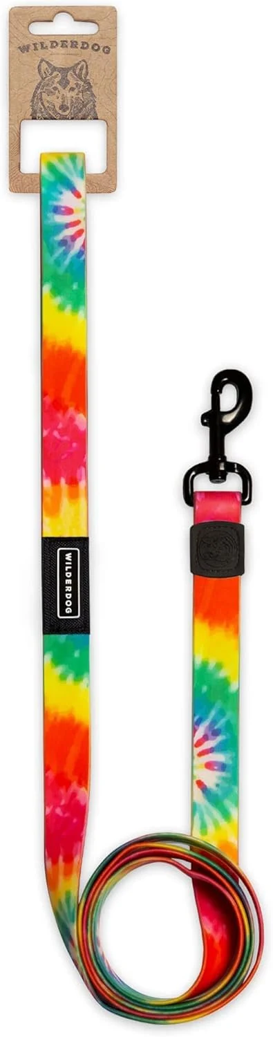 Modern Wilderdog Waterproof Dog Leash – Tie-Dye Repels Water Dirt 6ft Crafted