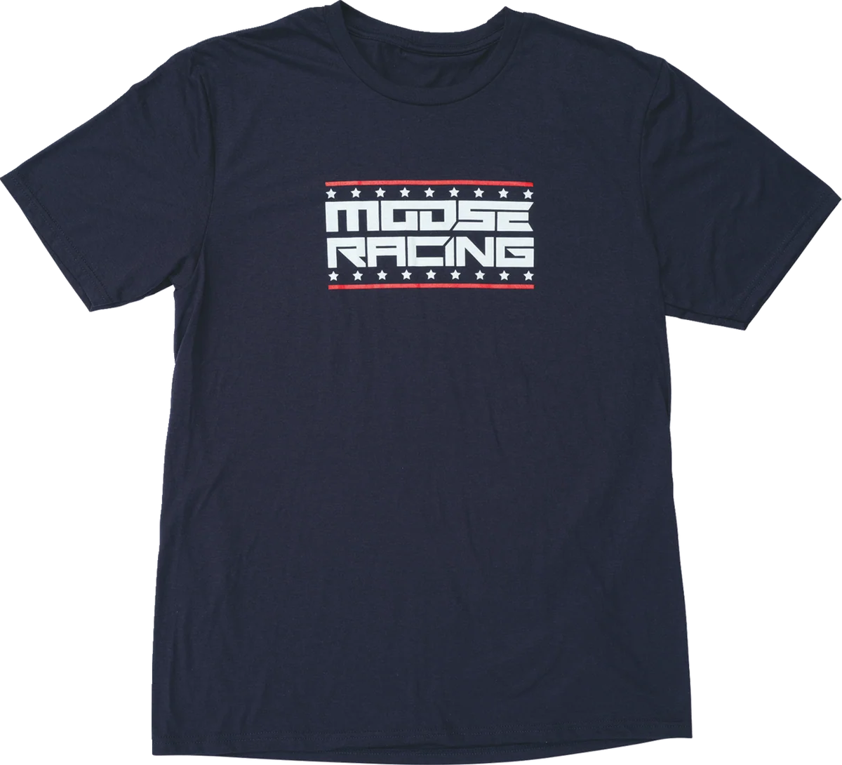Eco-Friendly MOOSE RACING All-American T-Shirt - Navy - XL 3030-24421 Enhanced