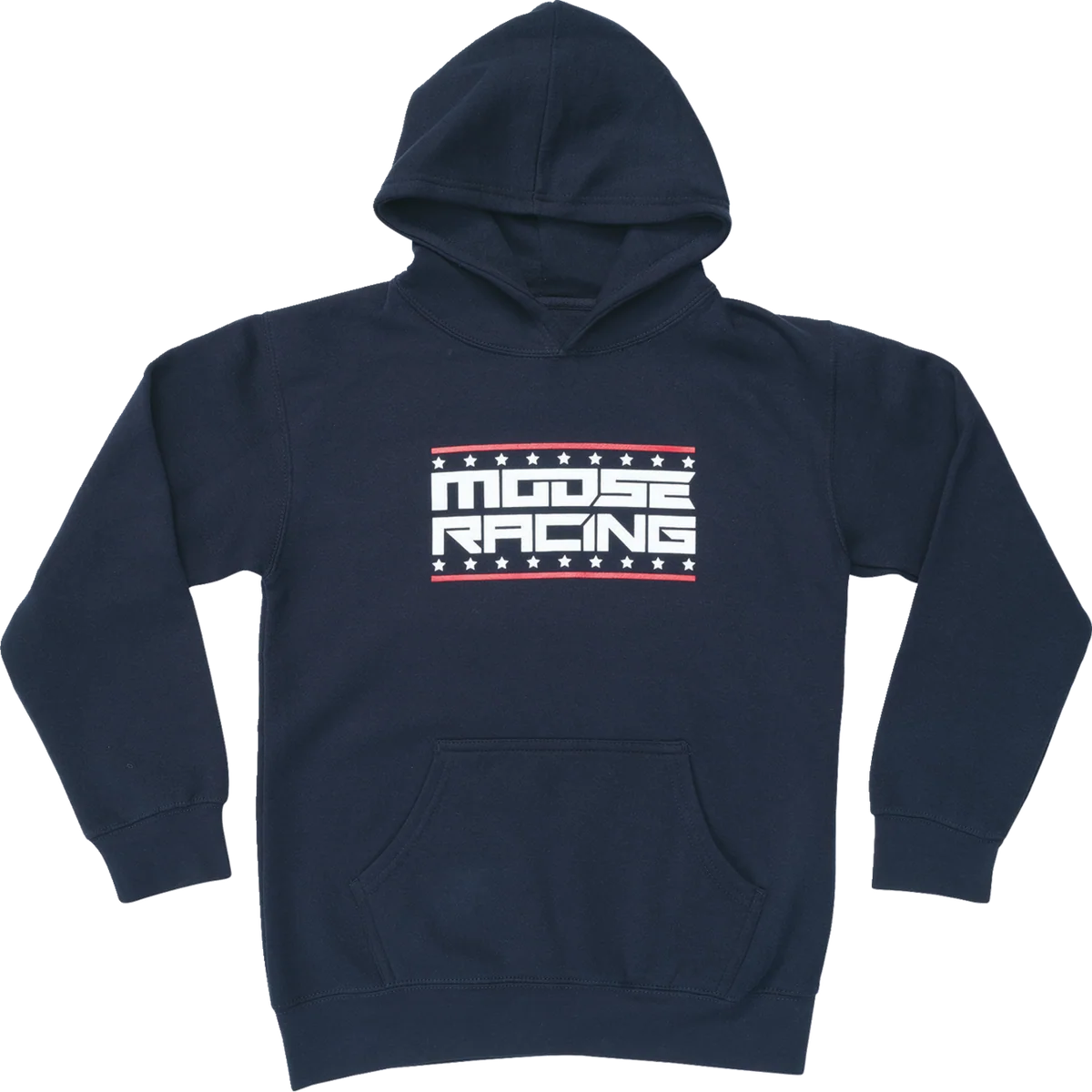 Flexible MOOSE RACING Youth All-American Hoodie - Navy - XL 3052-0701 Casual