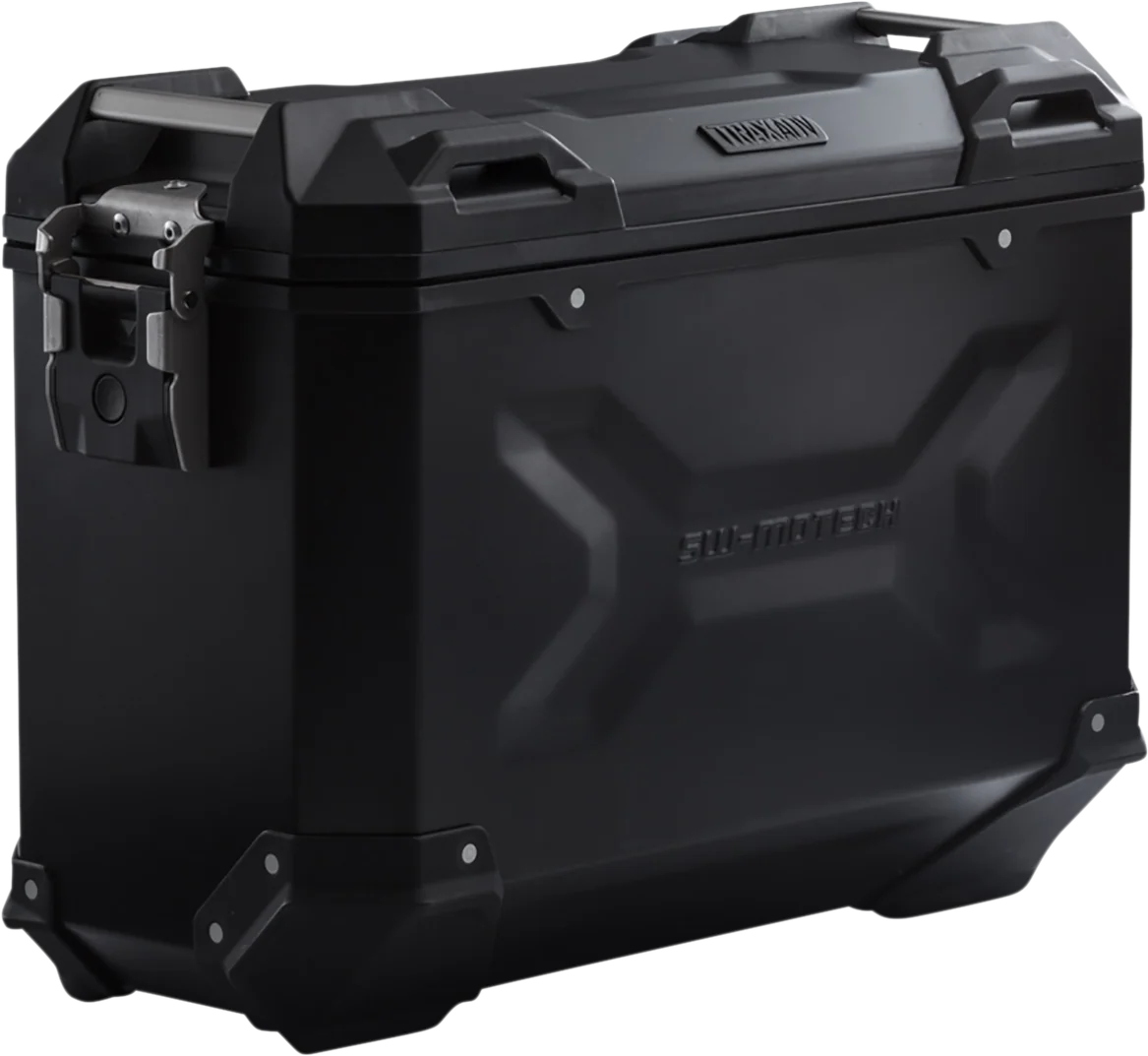 Official SW-MOTECH TRAX ADV Hard Case - 37 Liter - Black - Left ALK.00.733.11000L B Natural