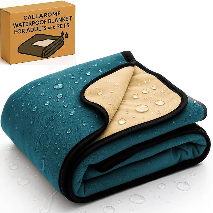 Enhanced Waterproof Blanket for Bed or Couch – Soft and Leakproof Waterproof Throw Contemporary