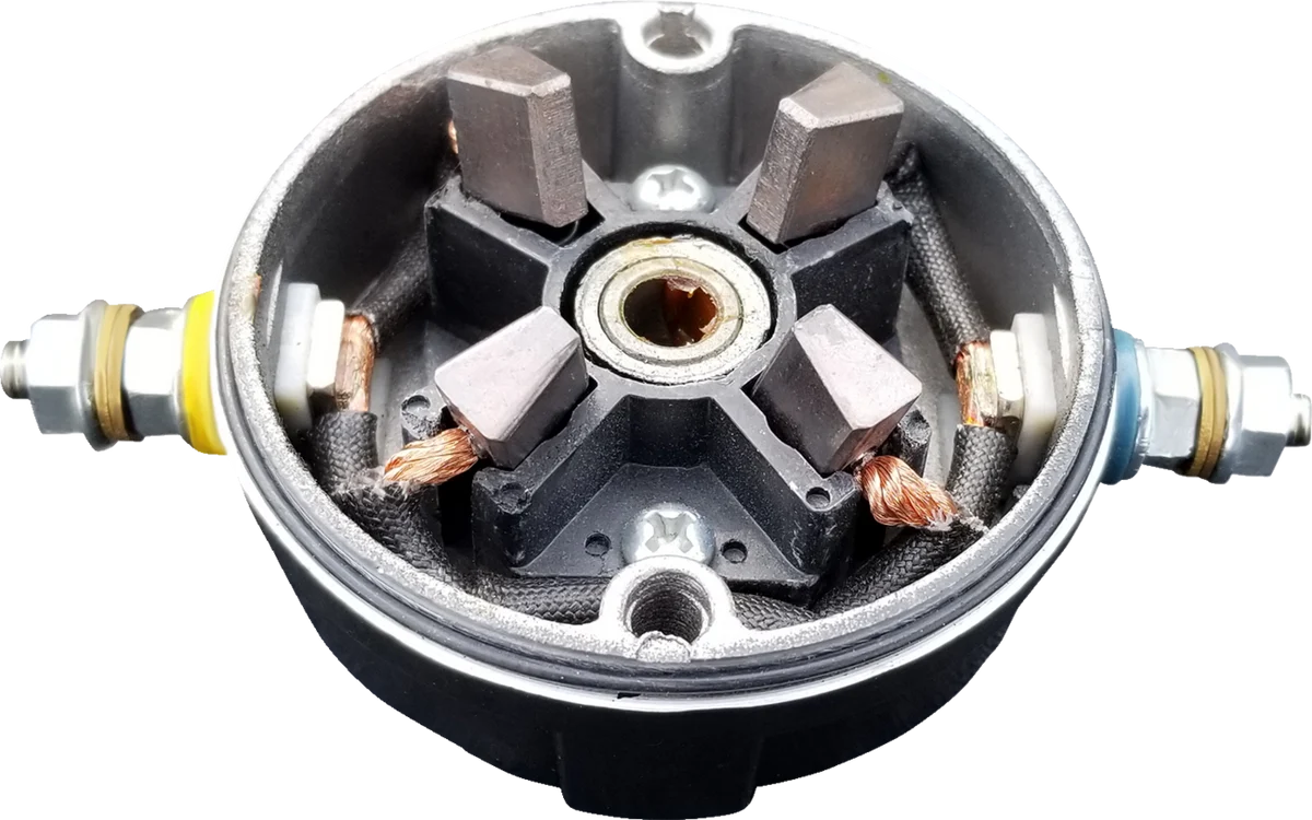 High-Grade KFI PRODUCTS Winch Motor End Cap - Black SE-A-CAPKIT Next-Generation