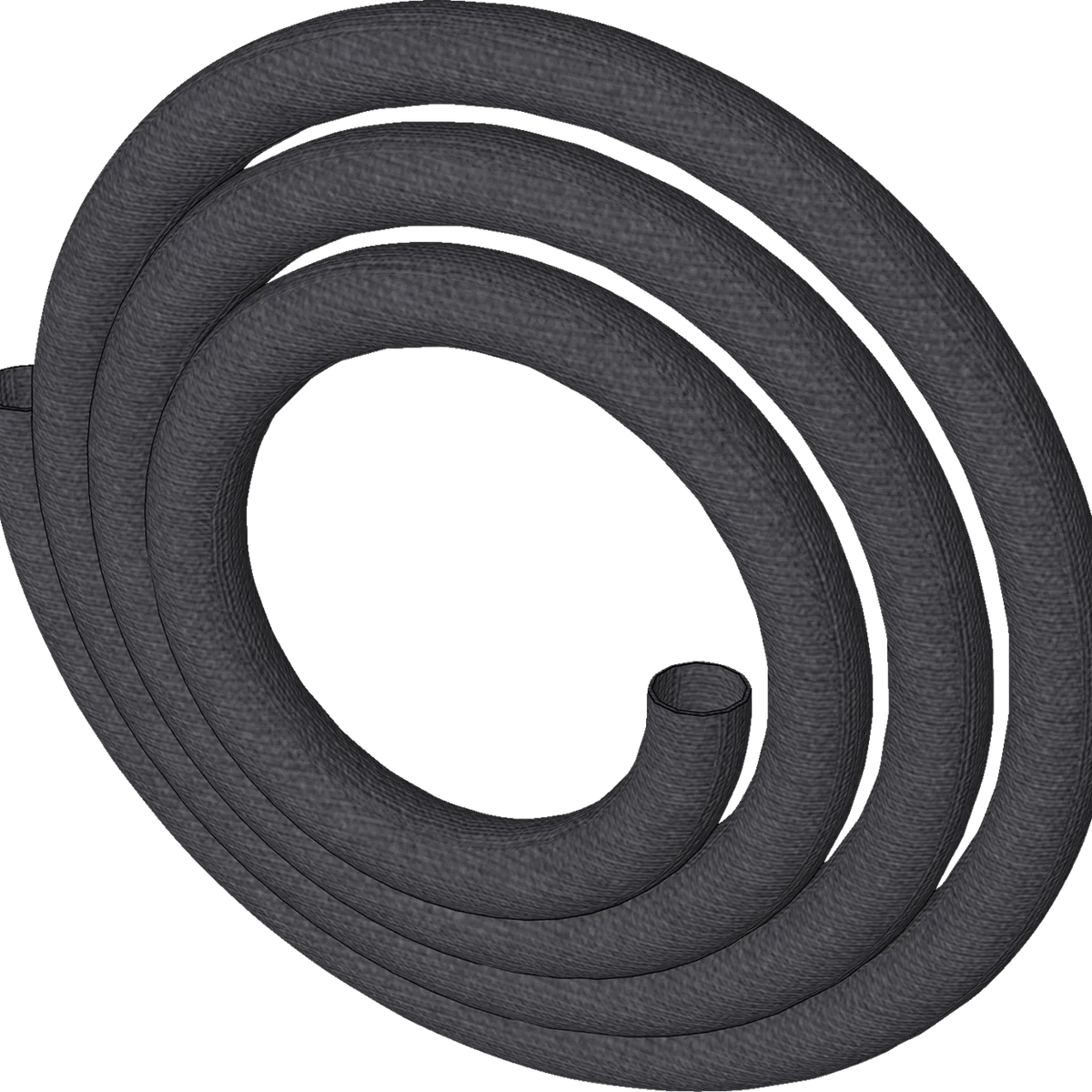 Official KFI PRODUCTS Synthetic Winch Rope Sheath - Black - UTV UTV-RPS Long-Lasting