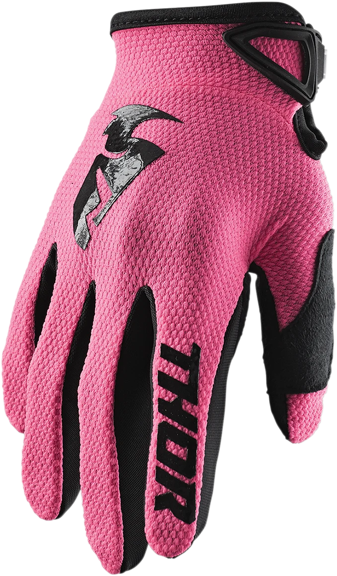 Healthy Thor Women's Sector Gloves - Pink Black - XL 3331-0190 Sophisticated