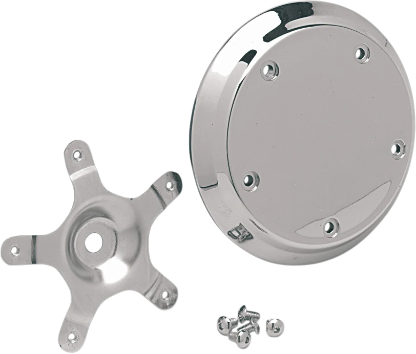 Dependable DRAG SPECIALTIES Five-Bolt Domed Air Cleaner Insert - Chrome 14-0210-SC4 Premium Material