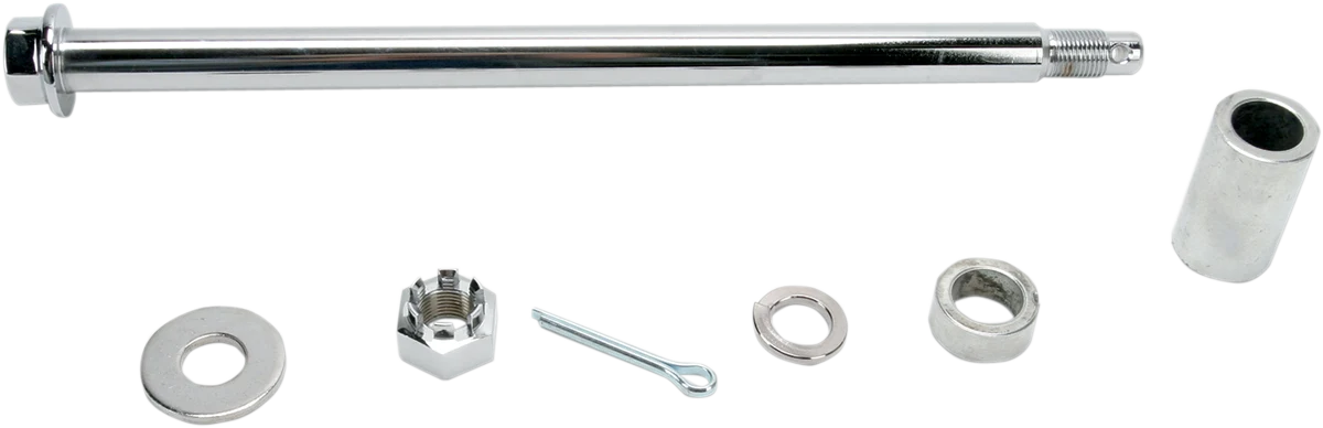 Casual DRAG SPECIALTIES Axle Kit - Rear - Chrome - '00-'07 ST 16-0304-BC520 Practical
