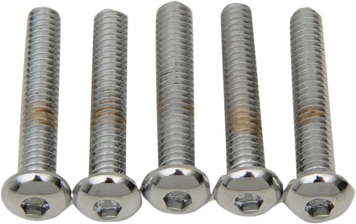 Specialty DRAG SPECIALTIES Bolts - Button Head - 1 4 -20 x 1-1 2 - 5 Pack MPB822 Luxury