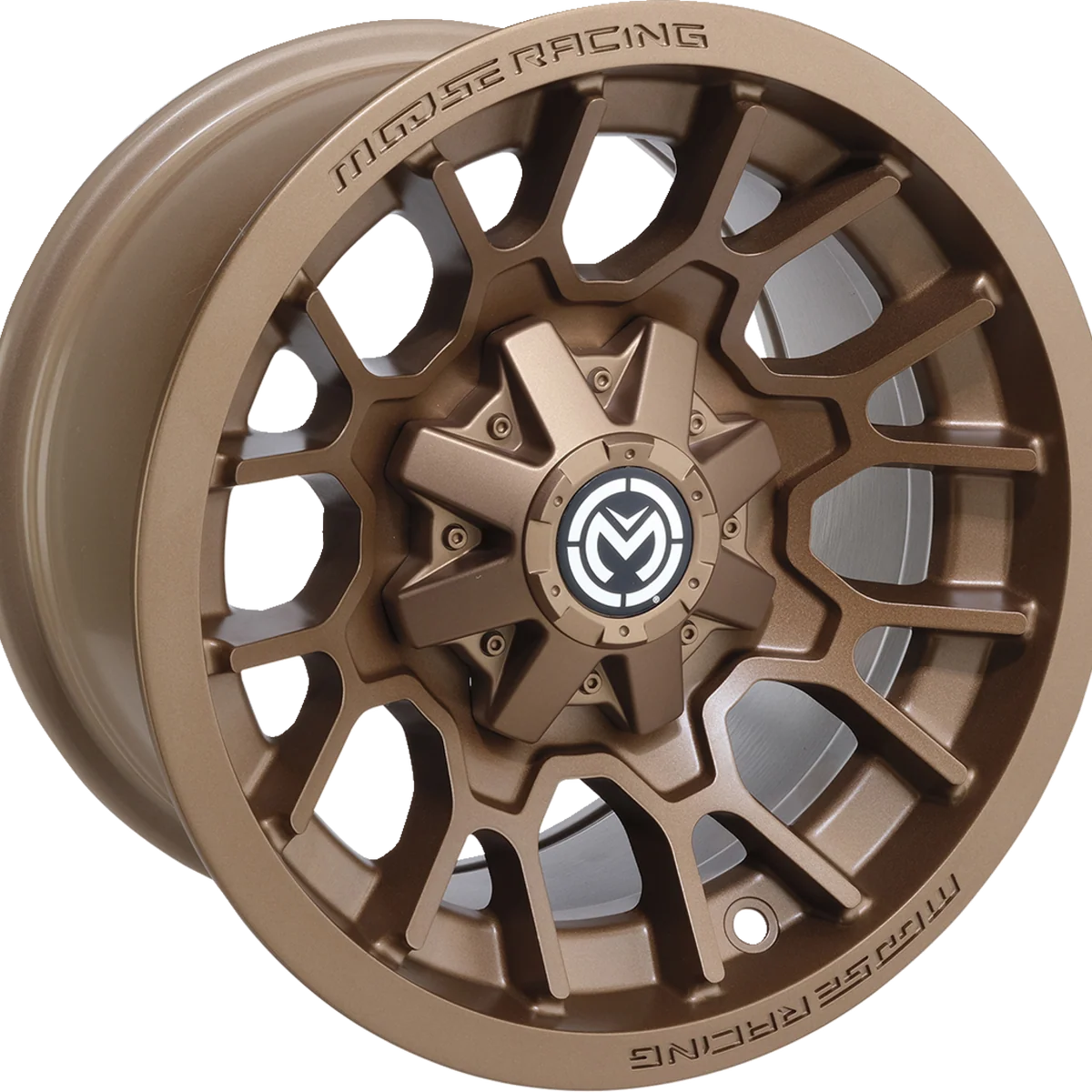 Expertly Made MOOSE UTILITY Wheel - 24X - Front Rear - Bronze - 15x7 - 4 136 - 5 2 24MO157136BZ54 Effective