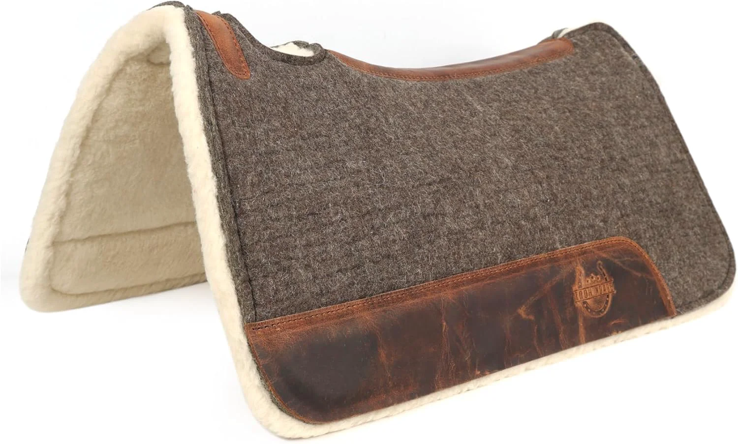 Healthy BLACK HOOF Steam Pressed Merino Wool Felt Contoured Pad Original