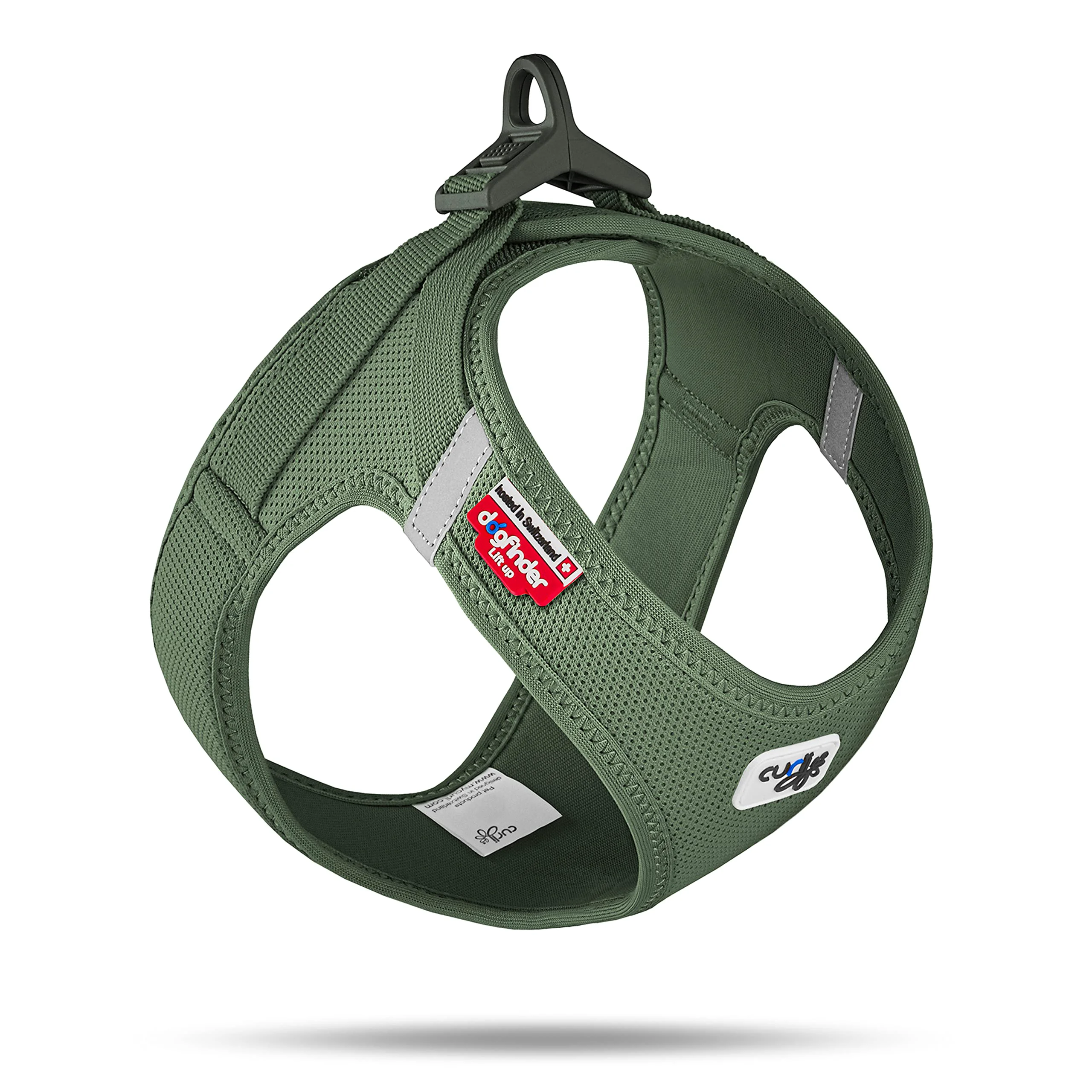 High-Quality Curli Vest Harness Clasp Air-Mesh Moss L – Lightweight Ergonomic Dog Harness Genuine