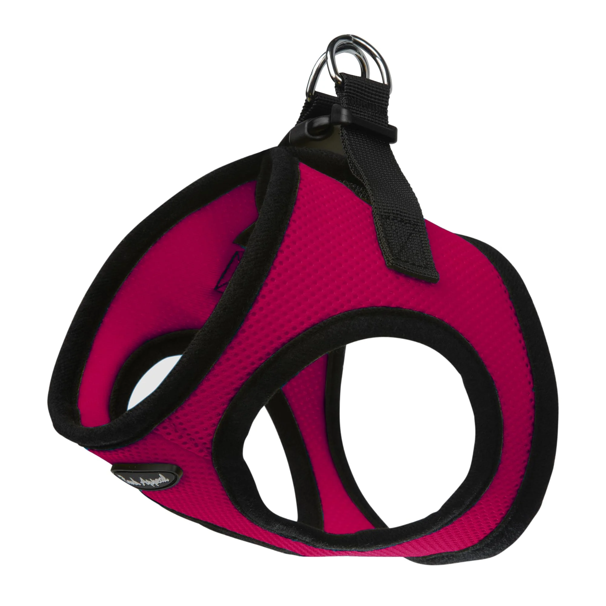 Traditional Bark Appeal Raspberry Step-in Dog Harness – Size L for Small–Medium Dogs Updated Sizing Functional